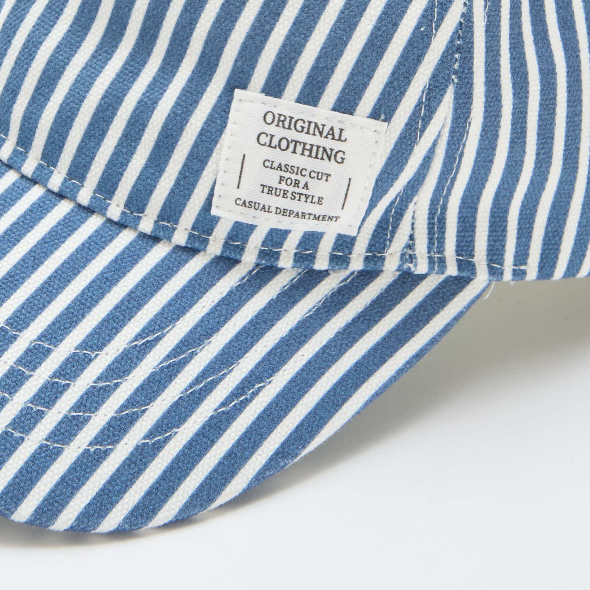 Striped Cap BLUE