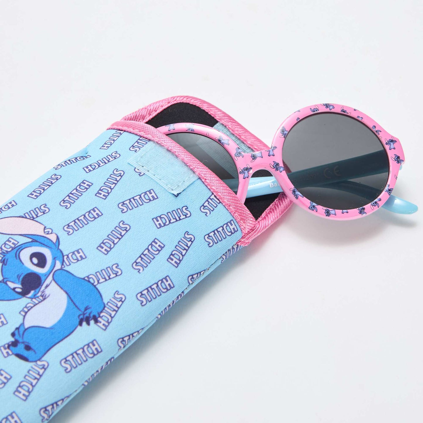 Disney 'Stitch' Sunglasses + Pouch PINK