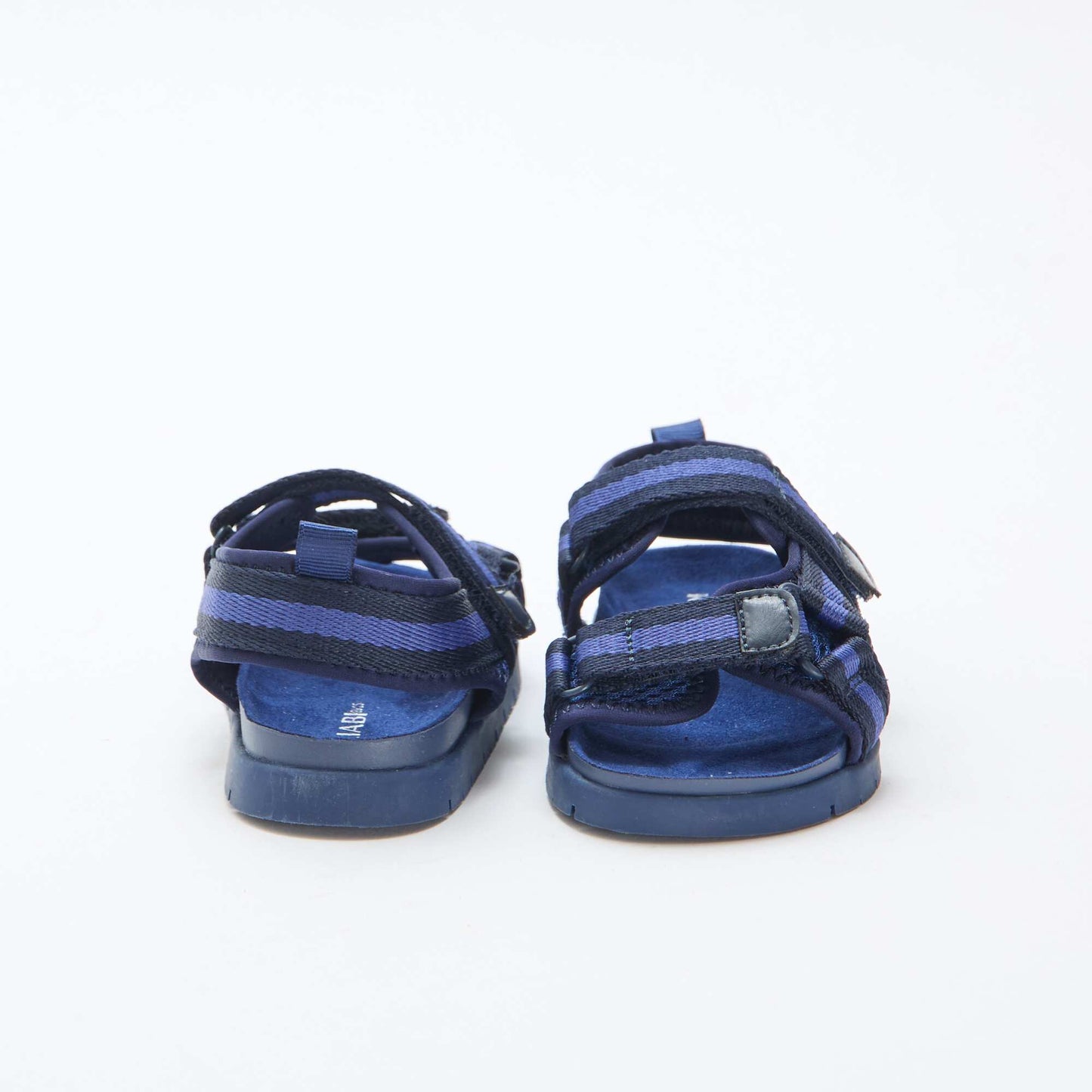 Blue Hook-and-Loop Sandals BLUE