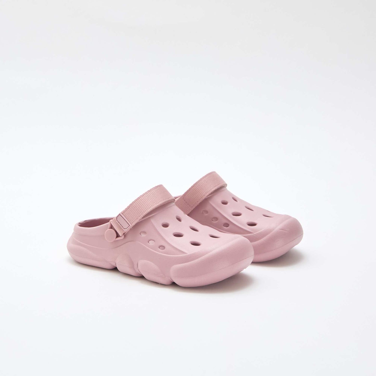 Closed-toe Beach Mules PINK