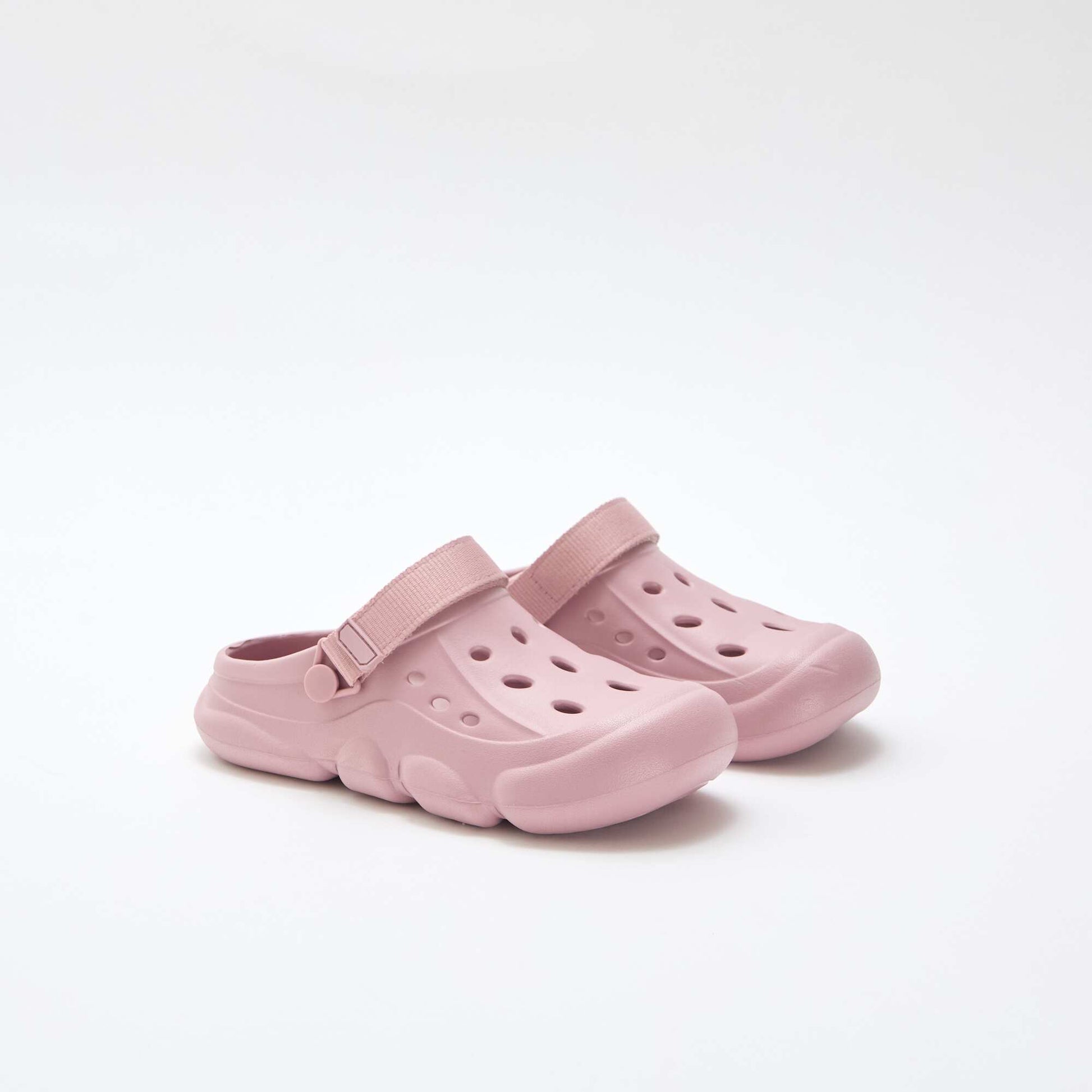 Closed-toe Beach Mules PINK