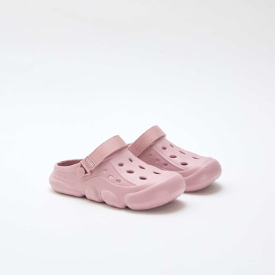 Closed-toe Beach Mules PINK