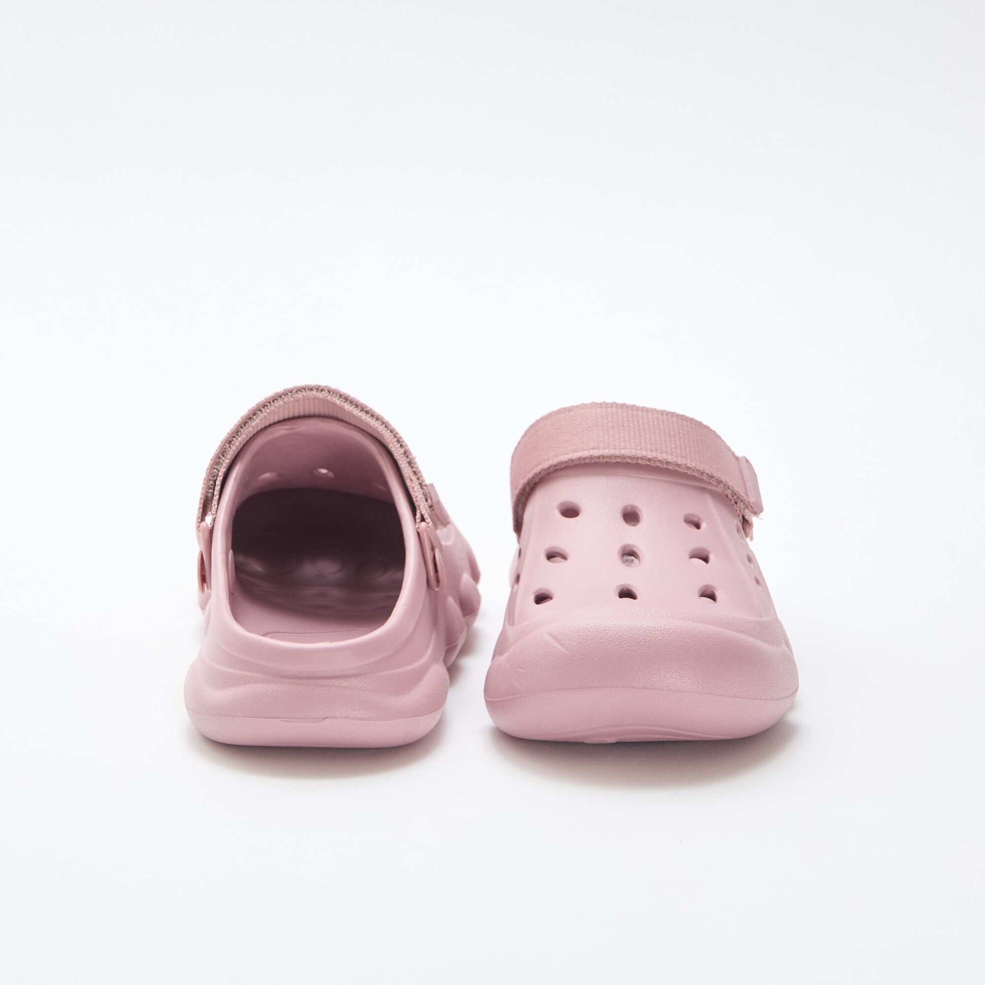 Closed-toe Beach Mules PINK
