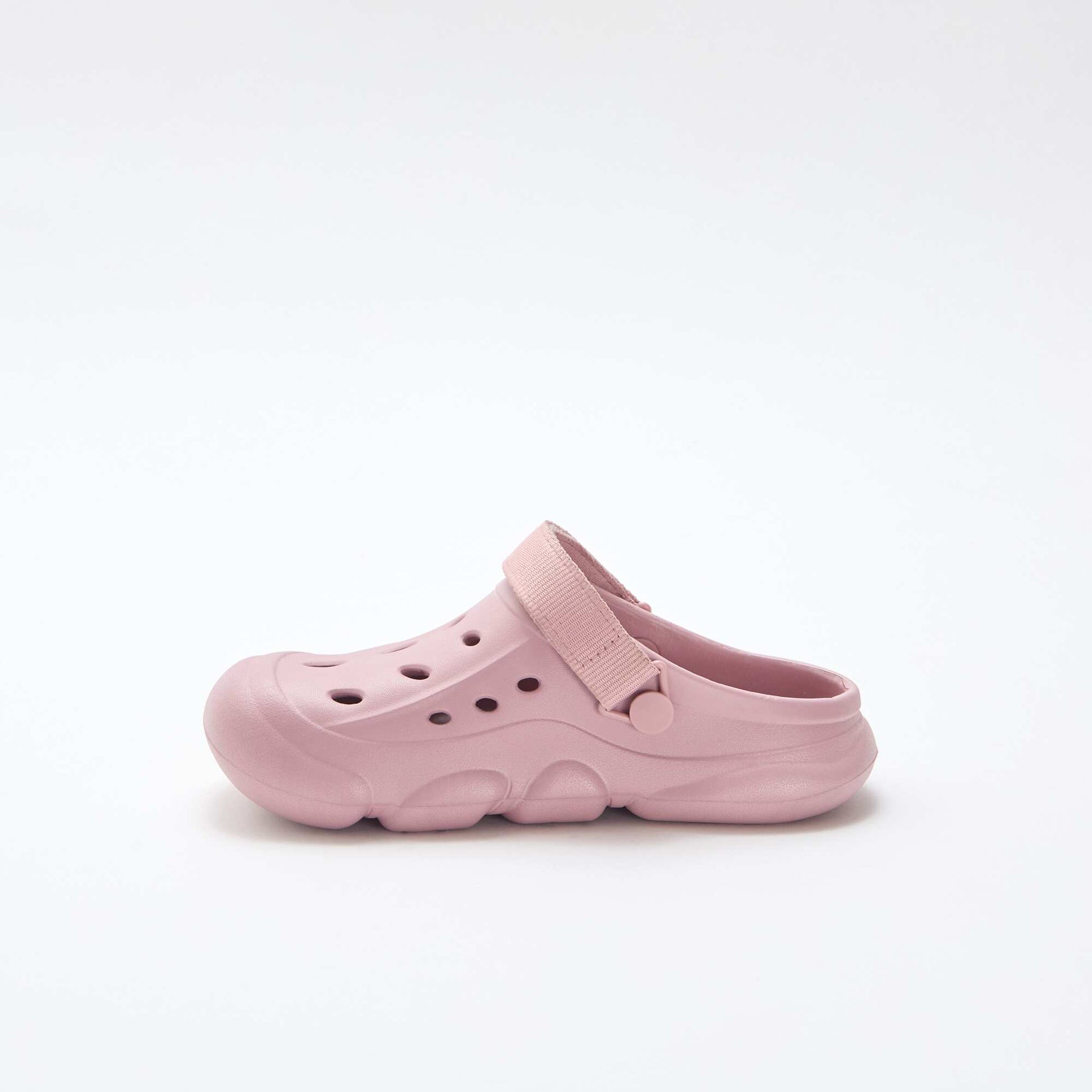 Closed-toe Beach Mules PINK