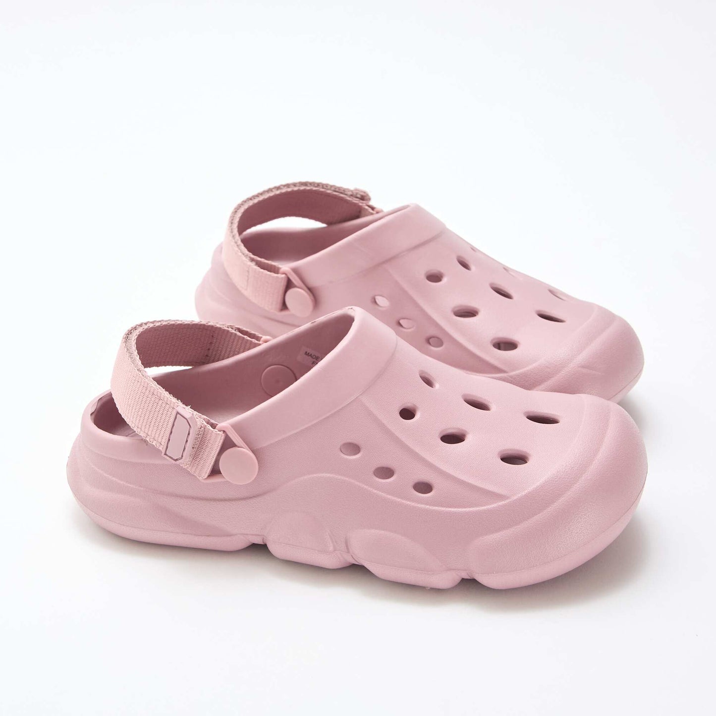 Closed-toe Beach Mules PINK
