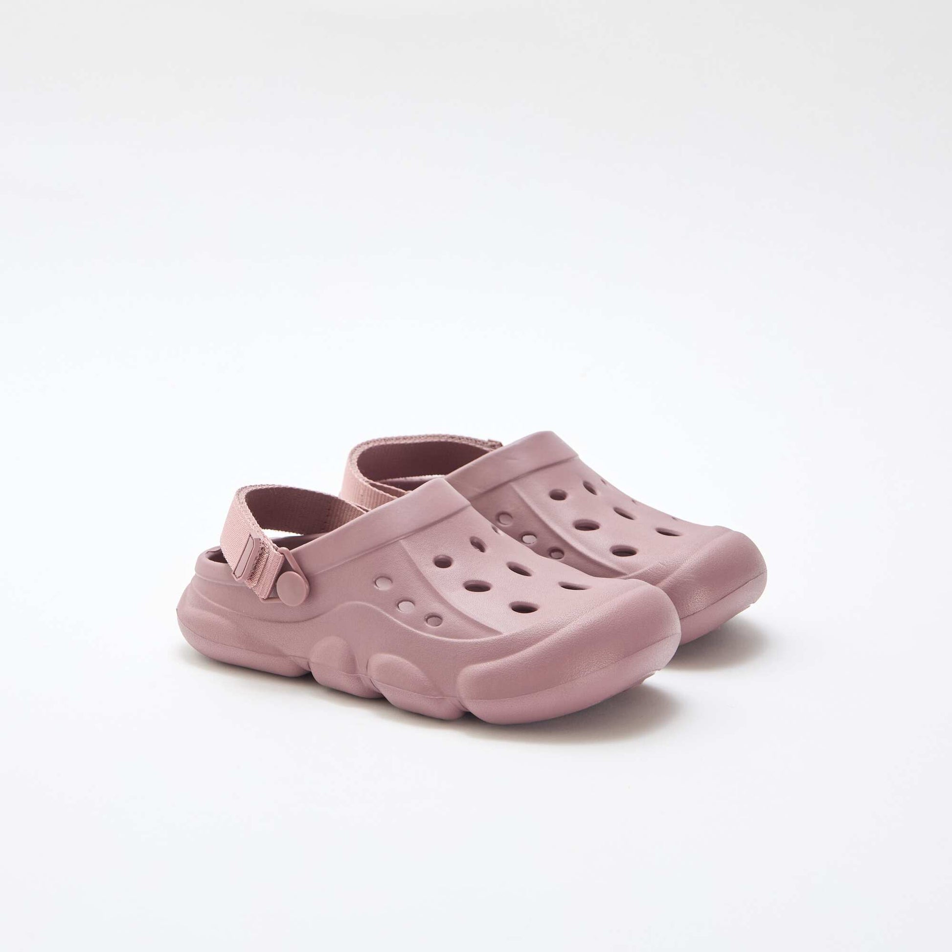 Closed-toe Beach Mules PURPLE