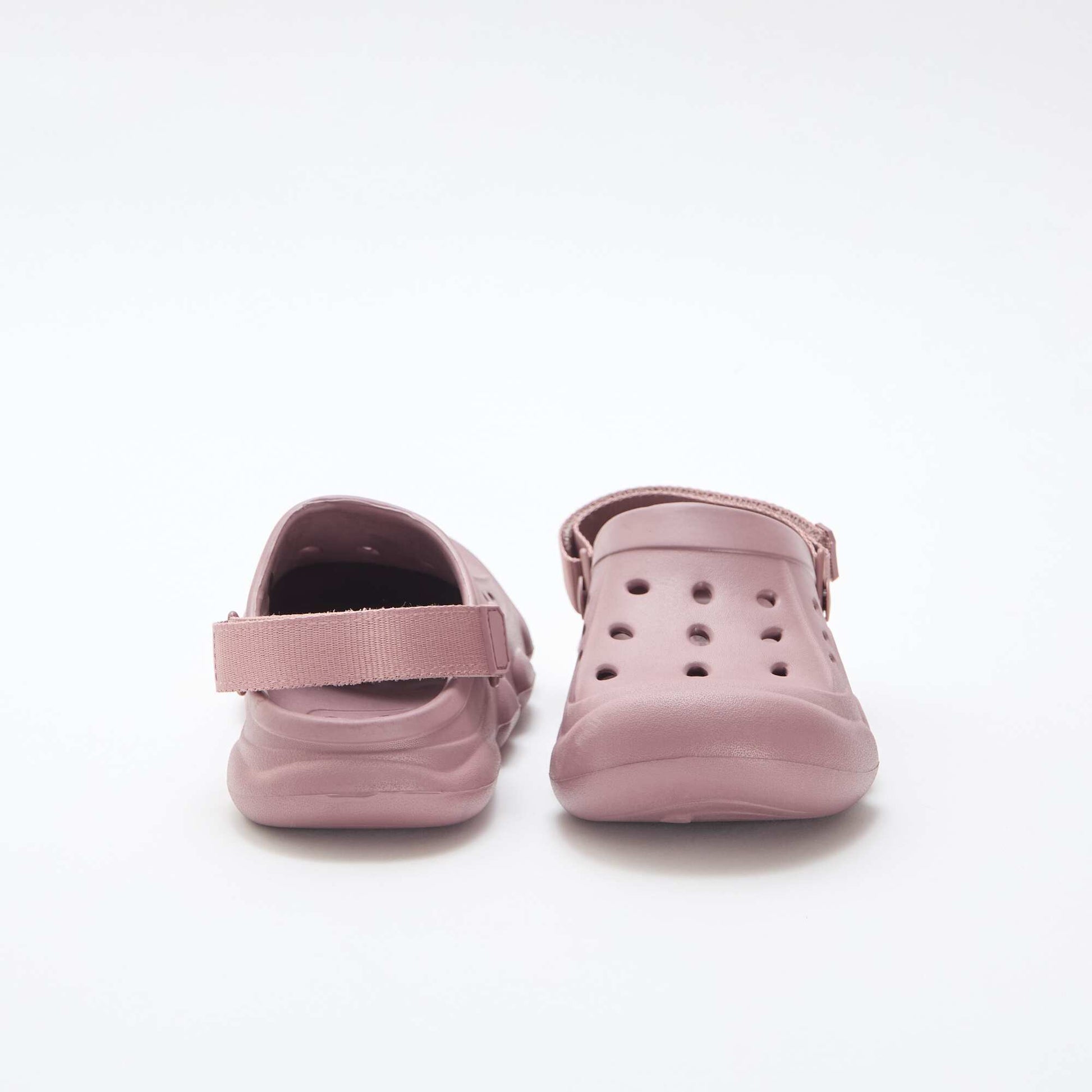 Closed-toe Beach Mules PURPLE