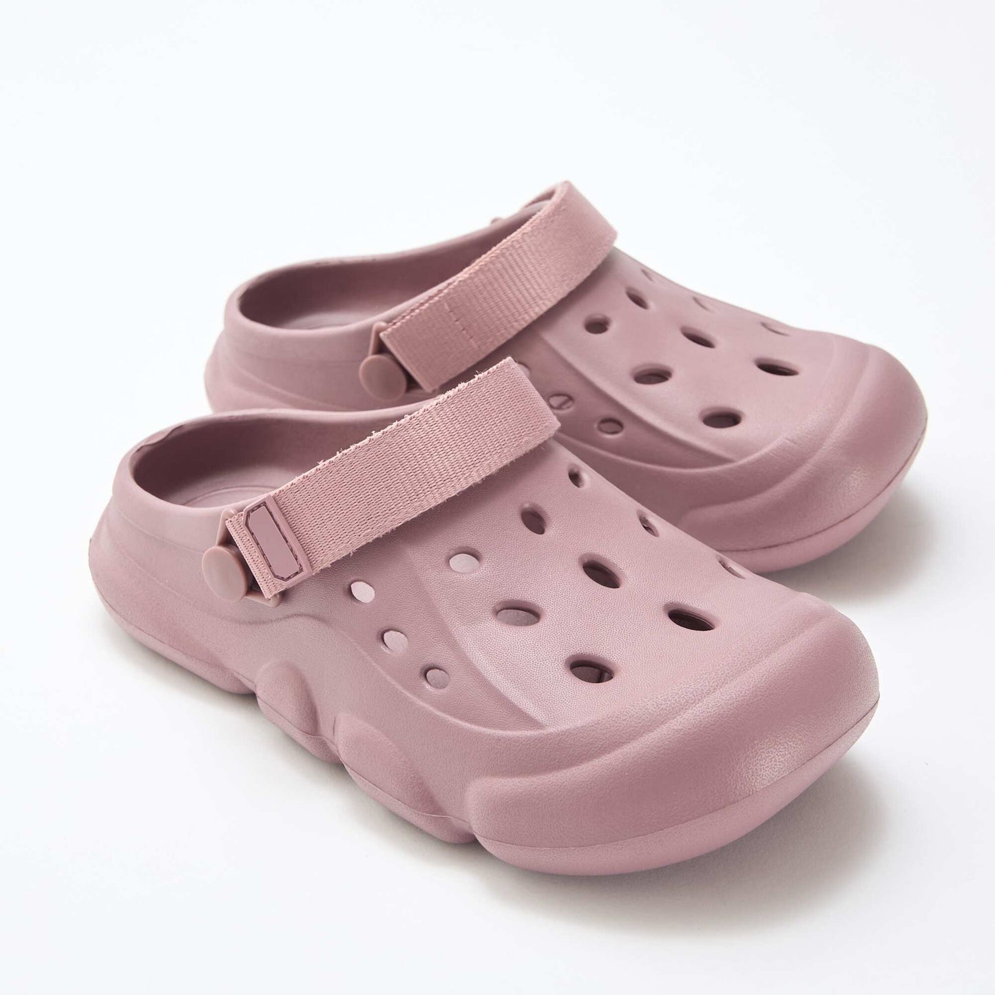 Closed-toe Beach Mules PURPLE