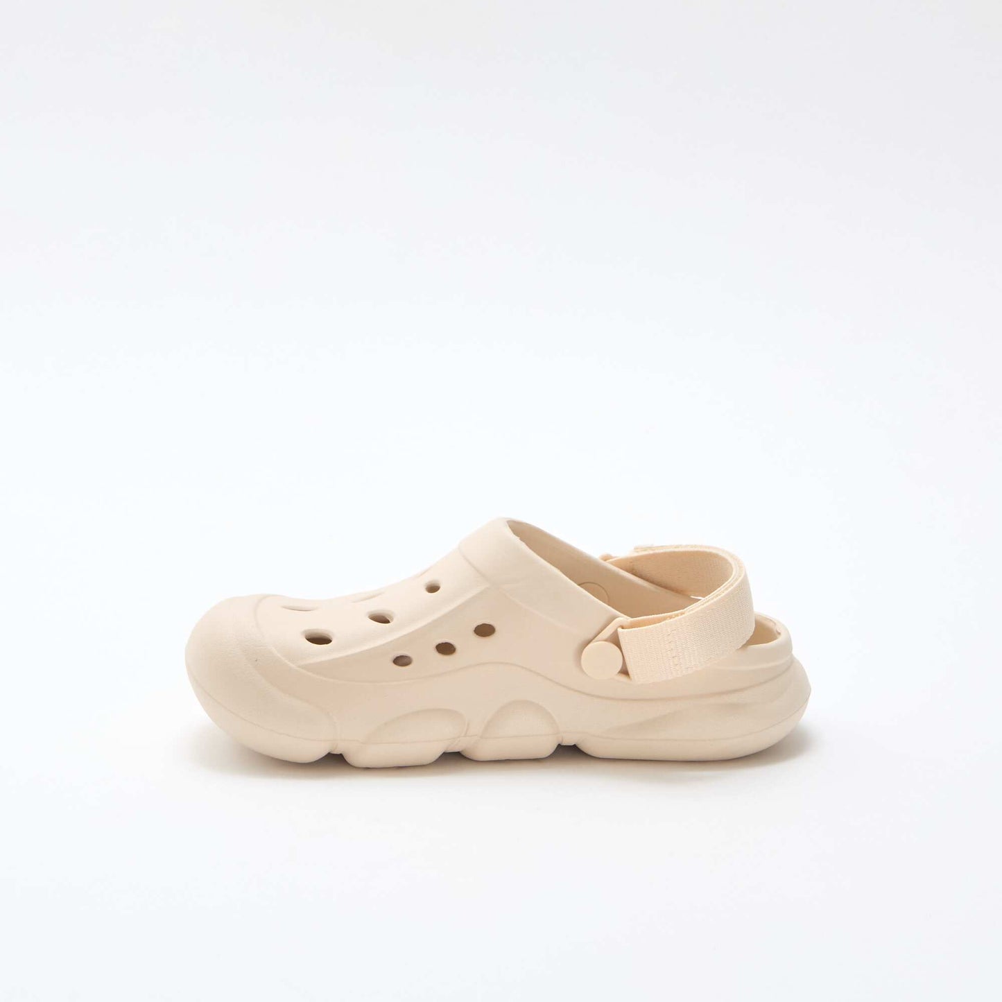Closed-toe Beach Mules BEIGE