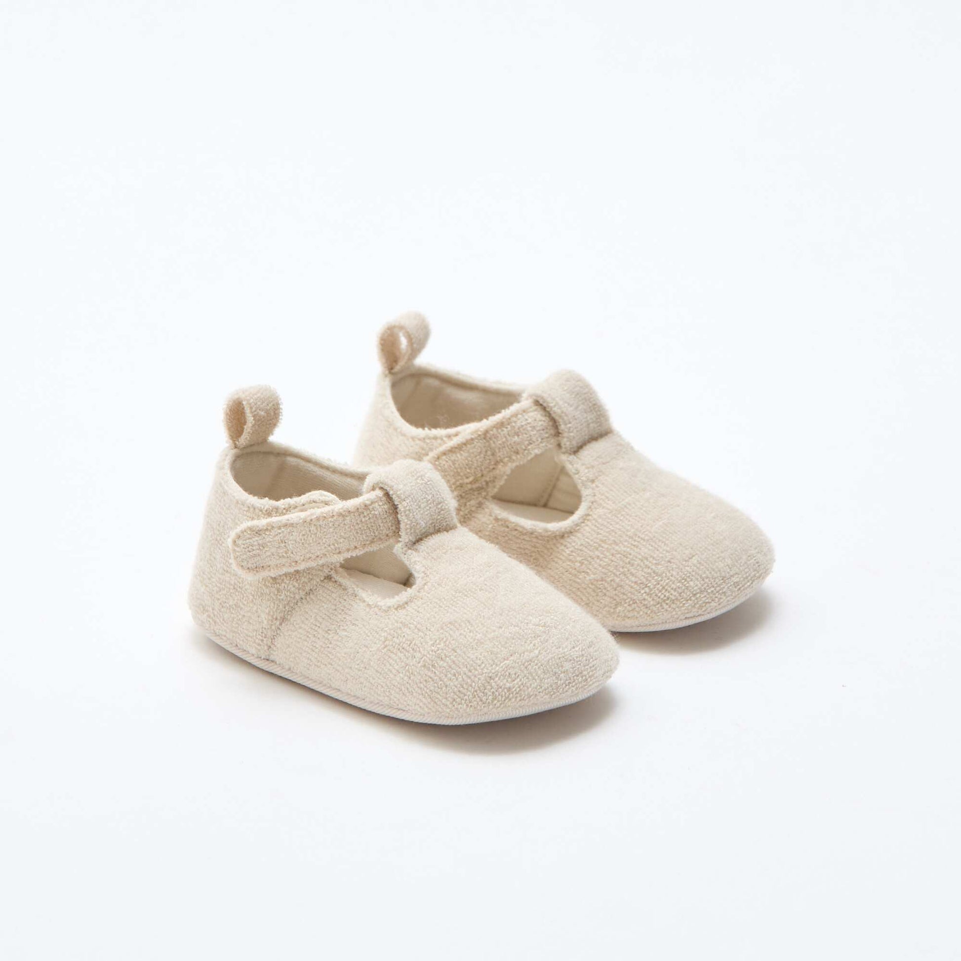 Terry Ballerina Slippers BEIGE