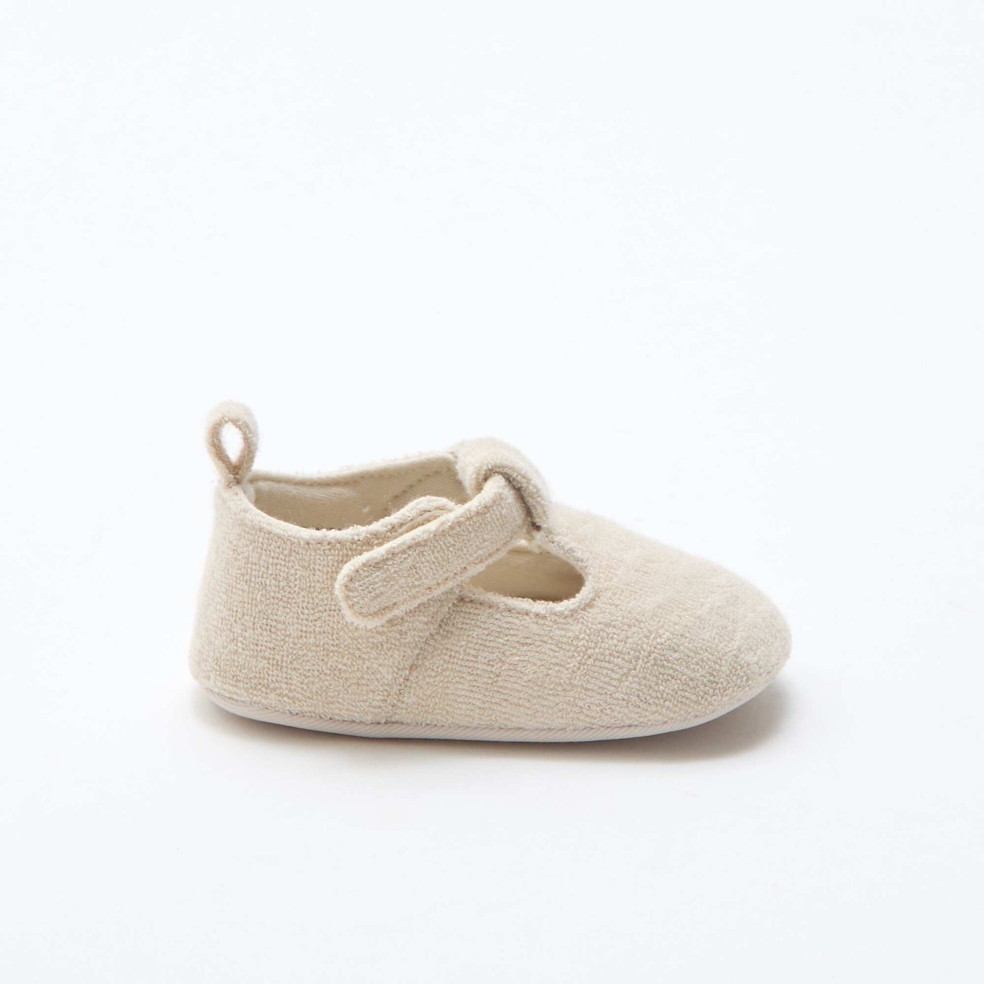 Terry Ballerina Slippers BEIGE