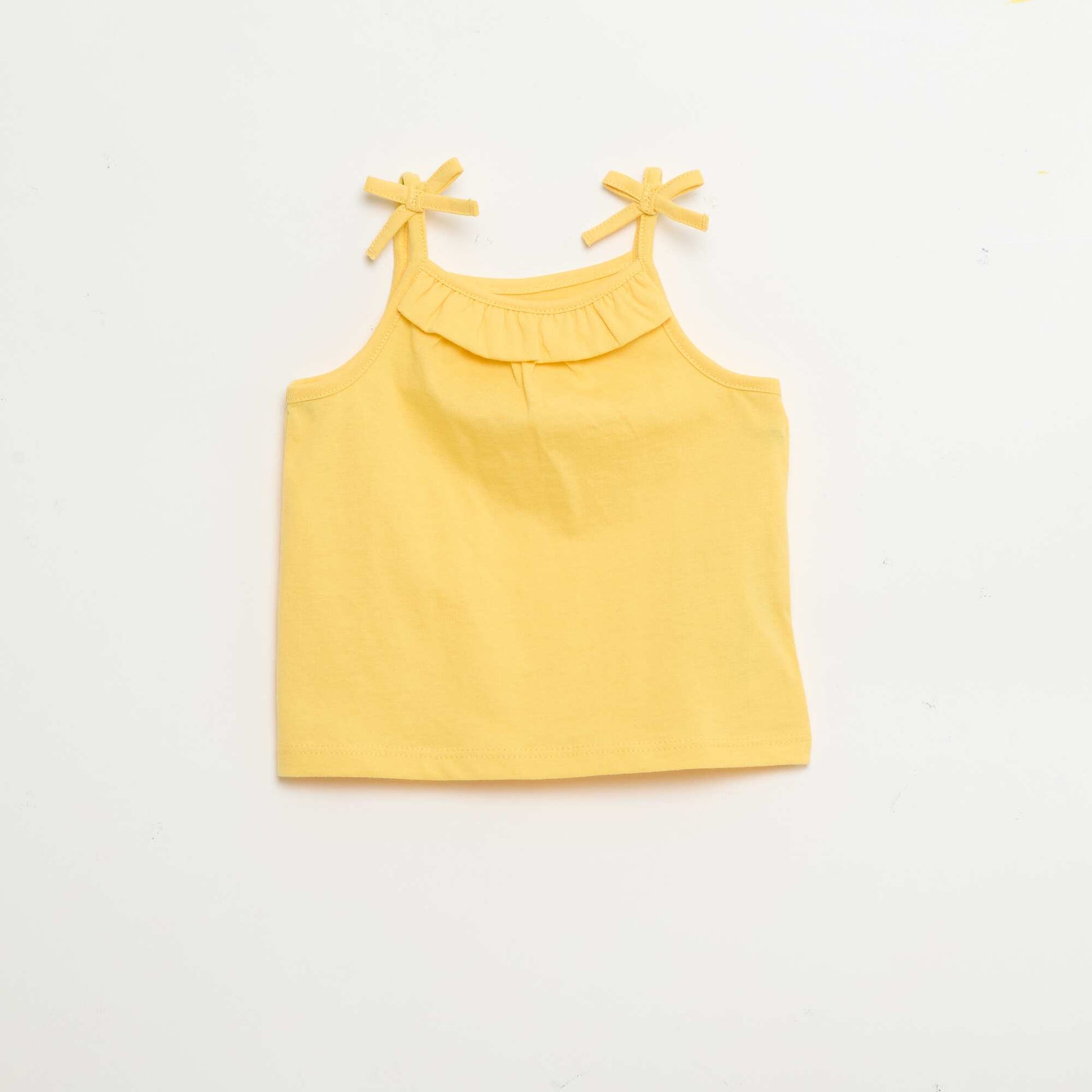 Pack of 2 Strap Tank Tops YELLOW