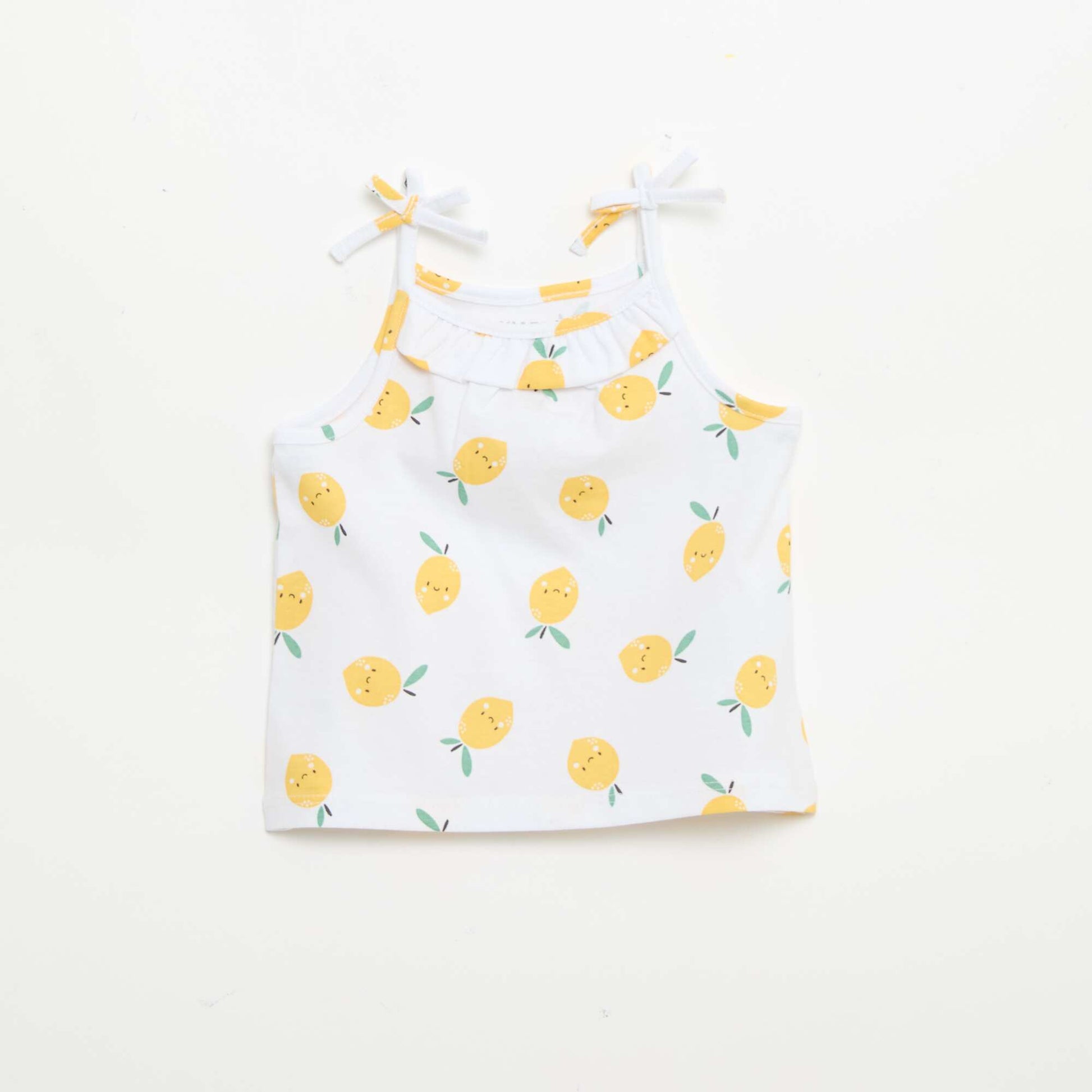Pack of 2 Strap Tank Tops YELLOW
