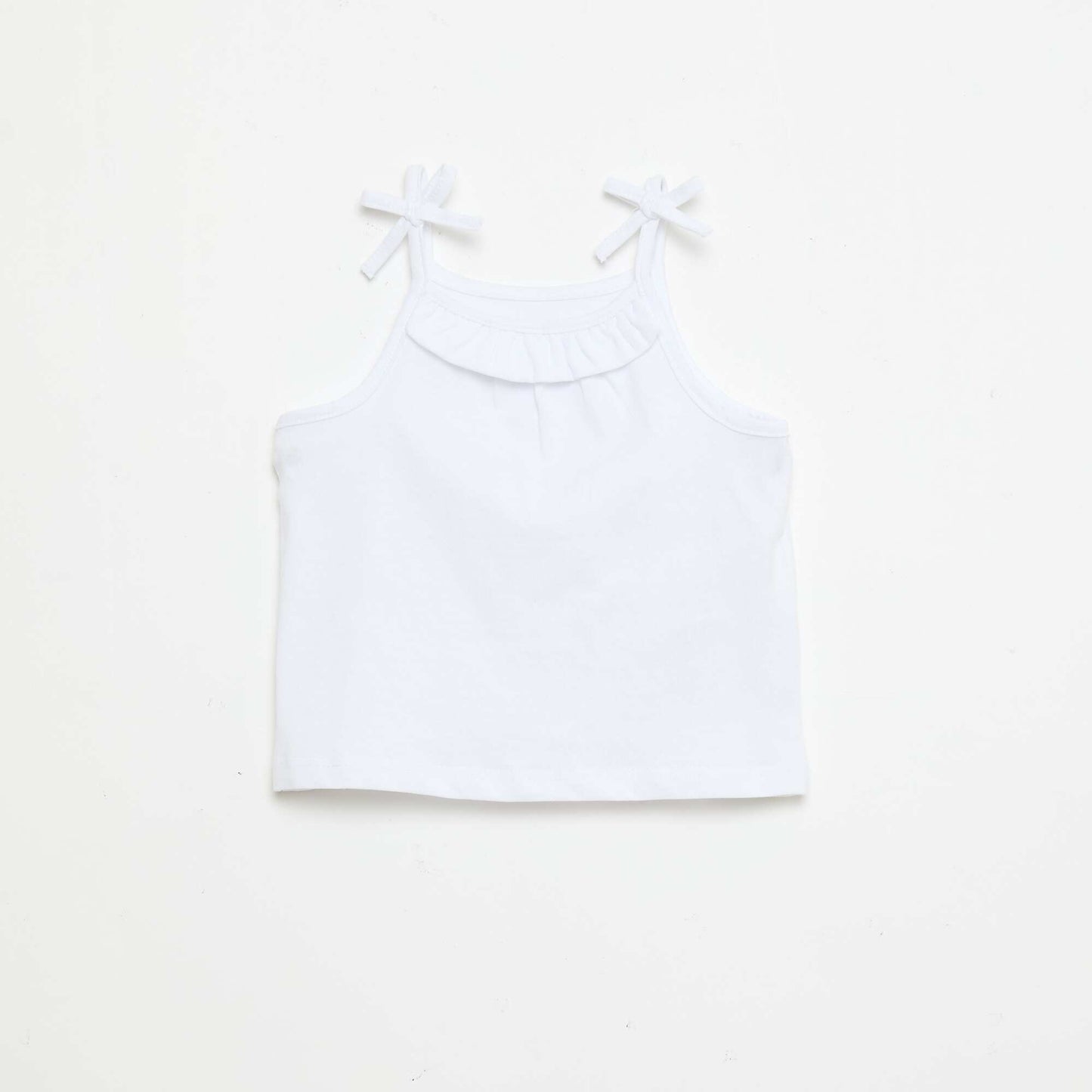 Pack of 2 Strap Tank Tops BEIGE