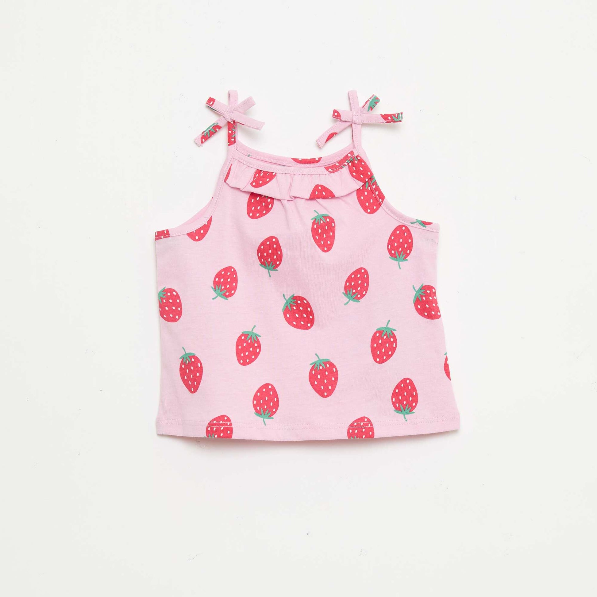Pack of 2 Strap Tank Tops PINK