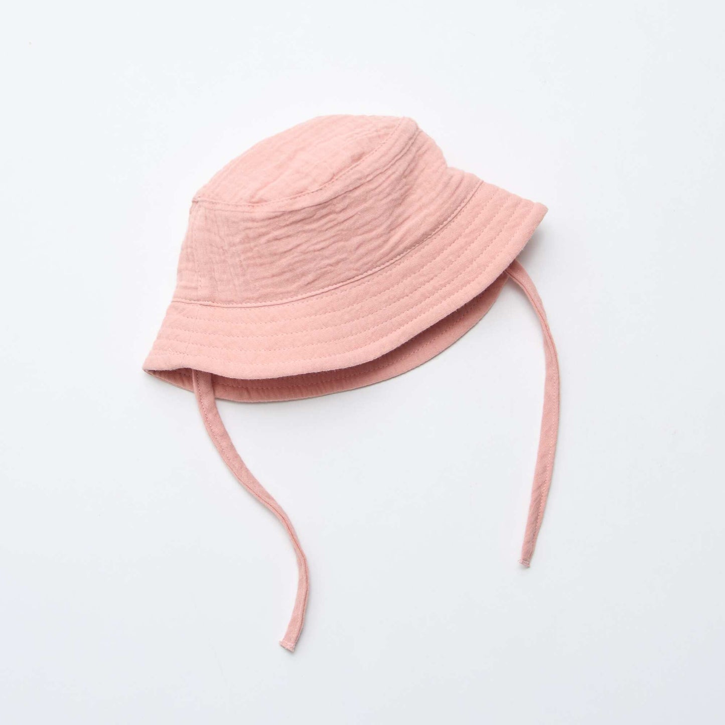 Cotton Gauze Bucket Hat PINK
