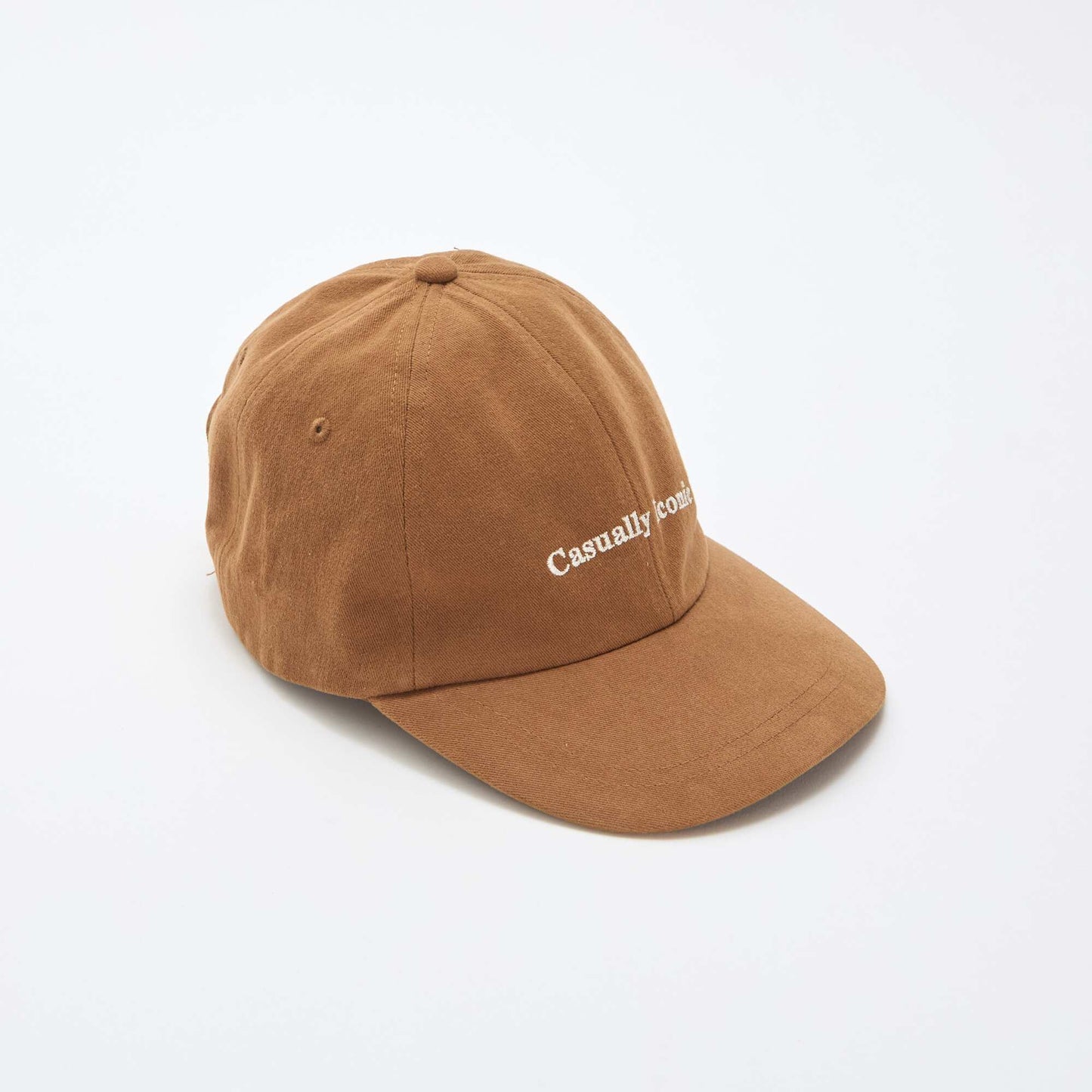 Cotton Baseball Cap BROWN