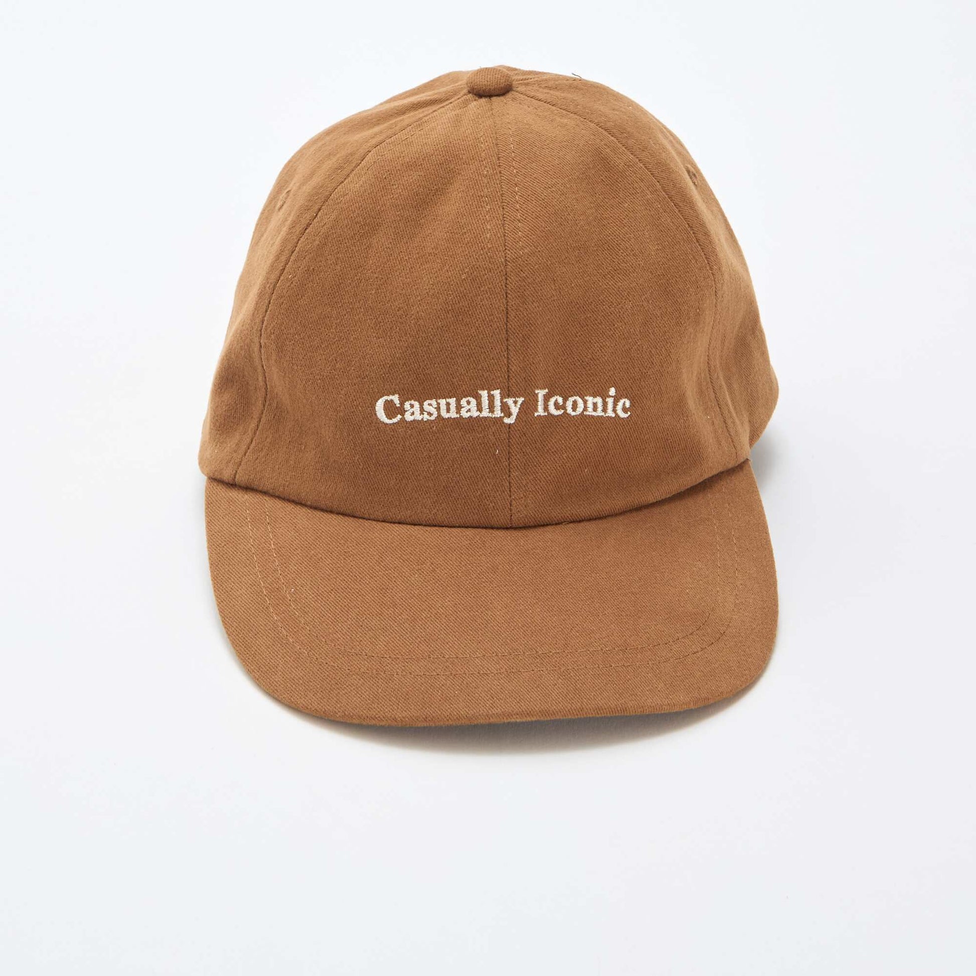Cotton Baseball Cap BROWN