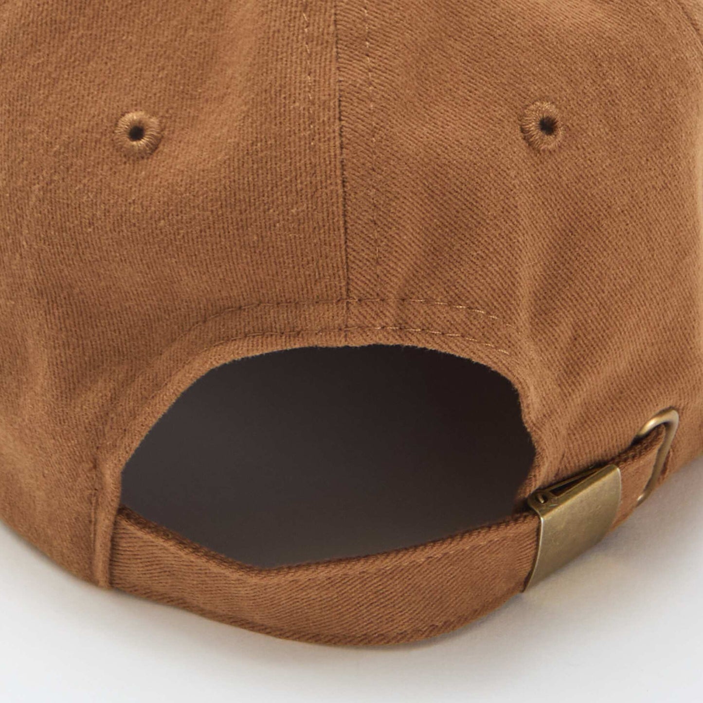 Cotton Baseball Cap BROWN