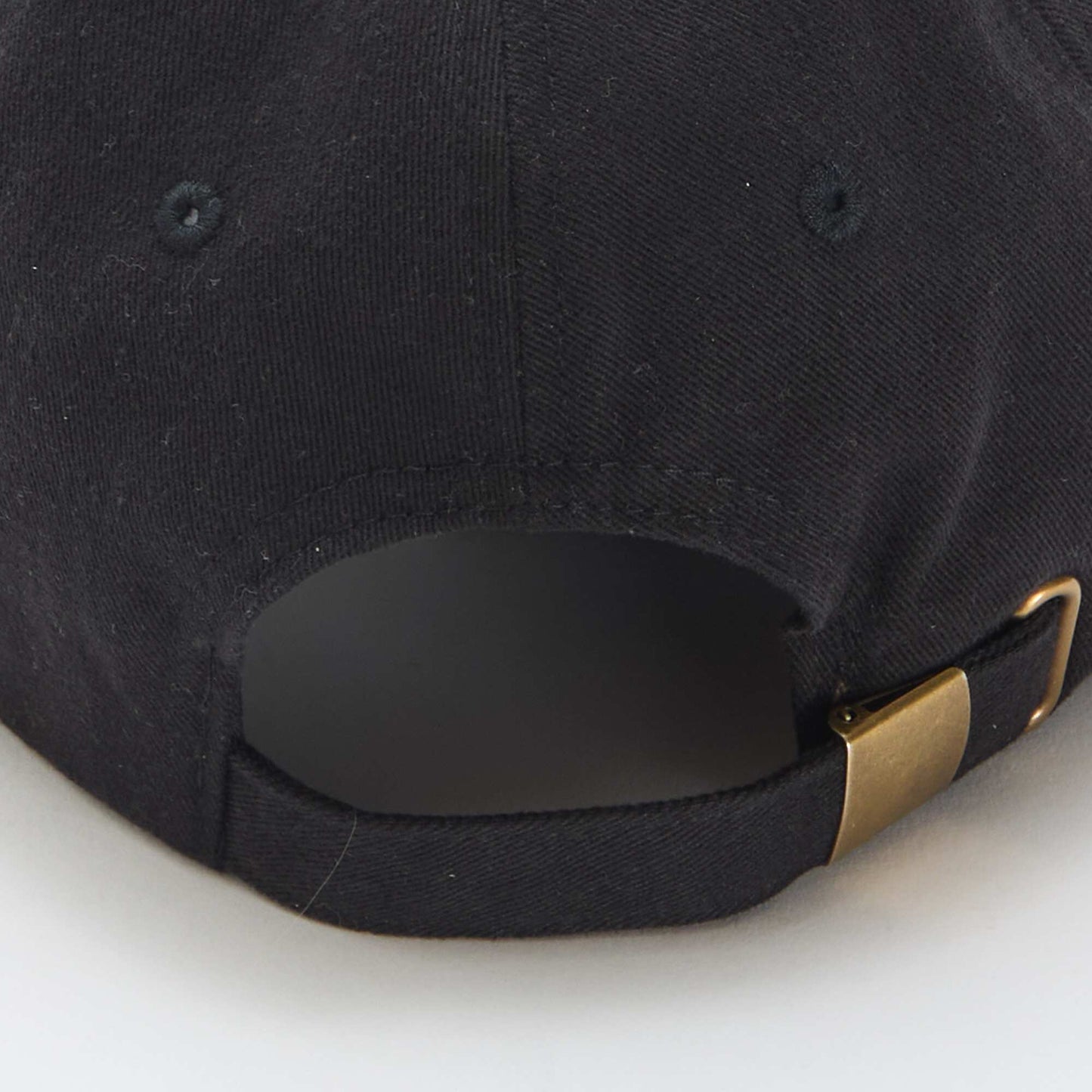 Cotton Baseball Cap BLACK