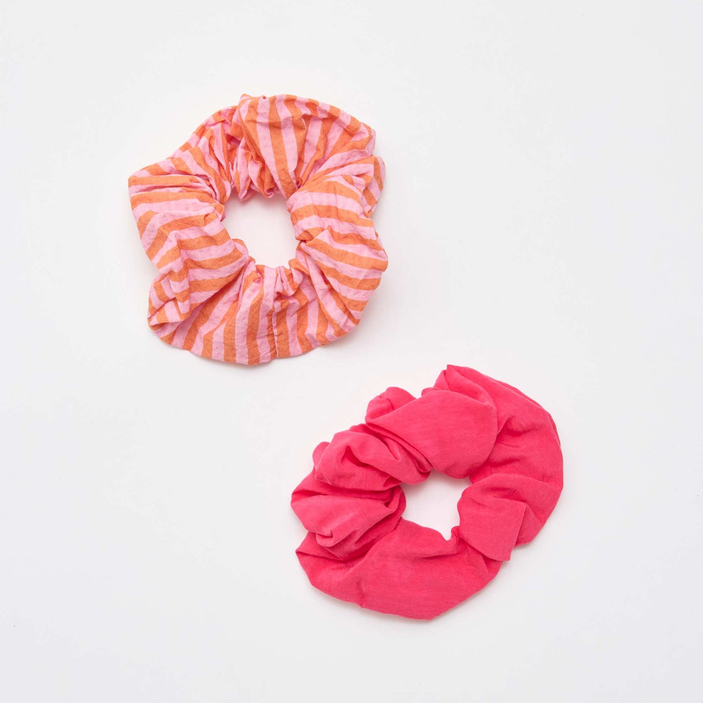 Set of 2 Large Scrunchies PINK