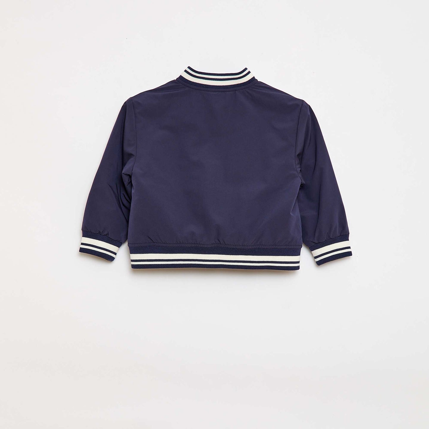 Water-Repellent Aviator Jacket BLUE