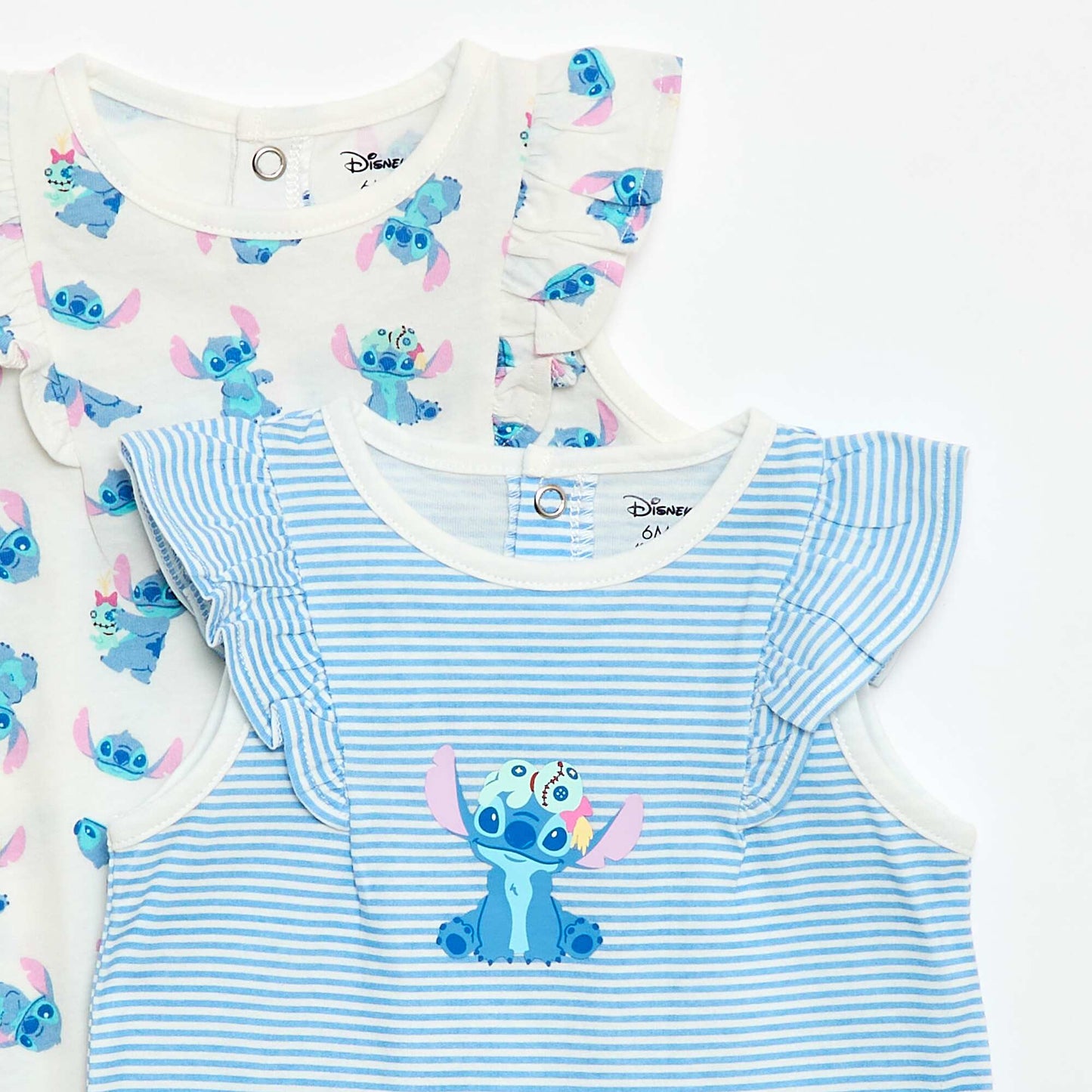 Set of 2 'Stitch' 'Disney' sleeveless rompers BLUE