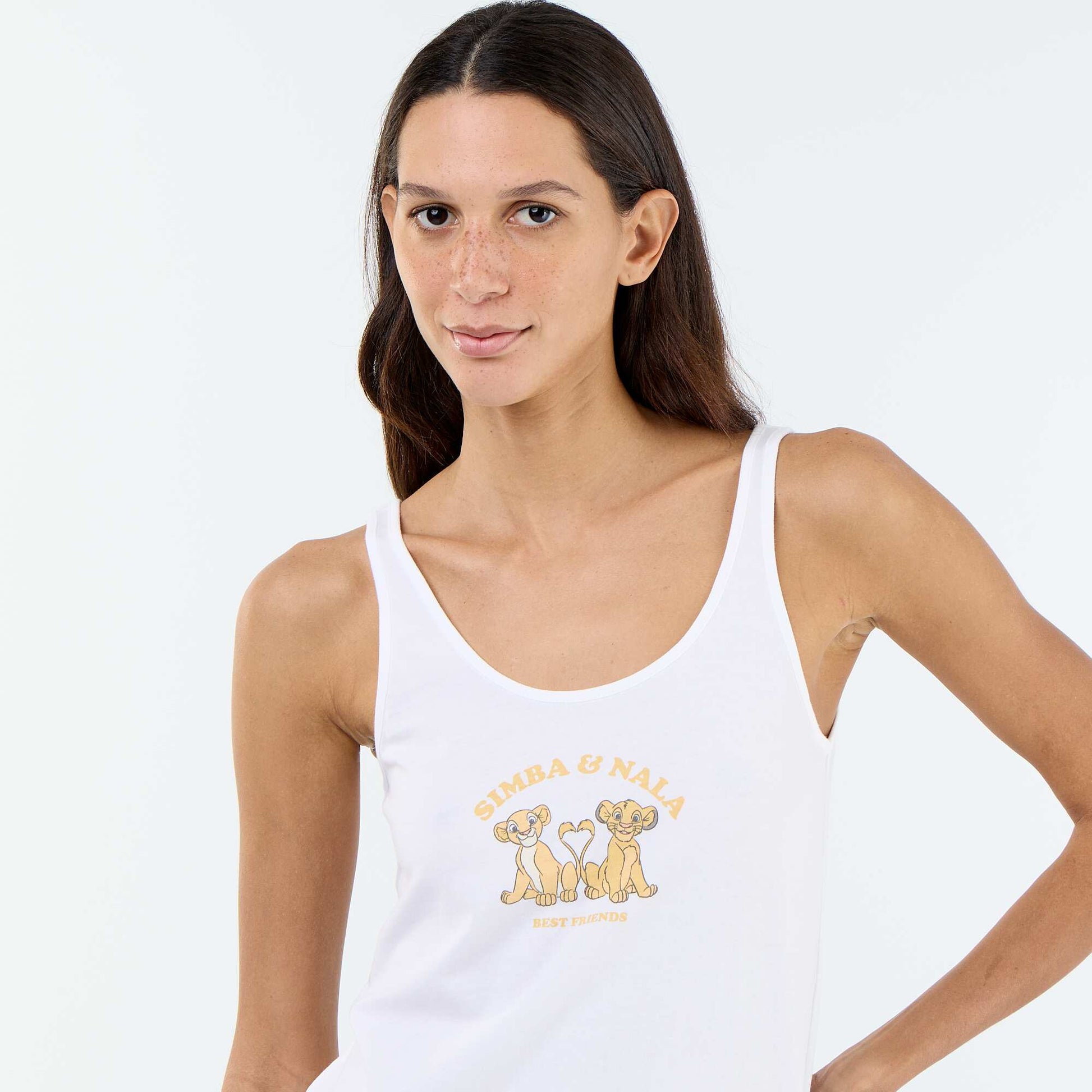 Disney' Short Pyjama Set - 2 Pieces WHITE