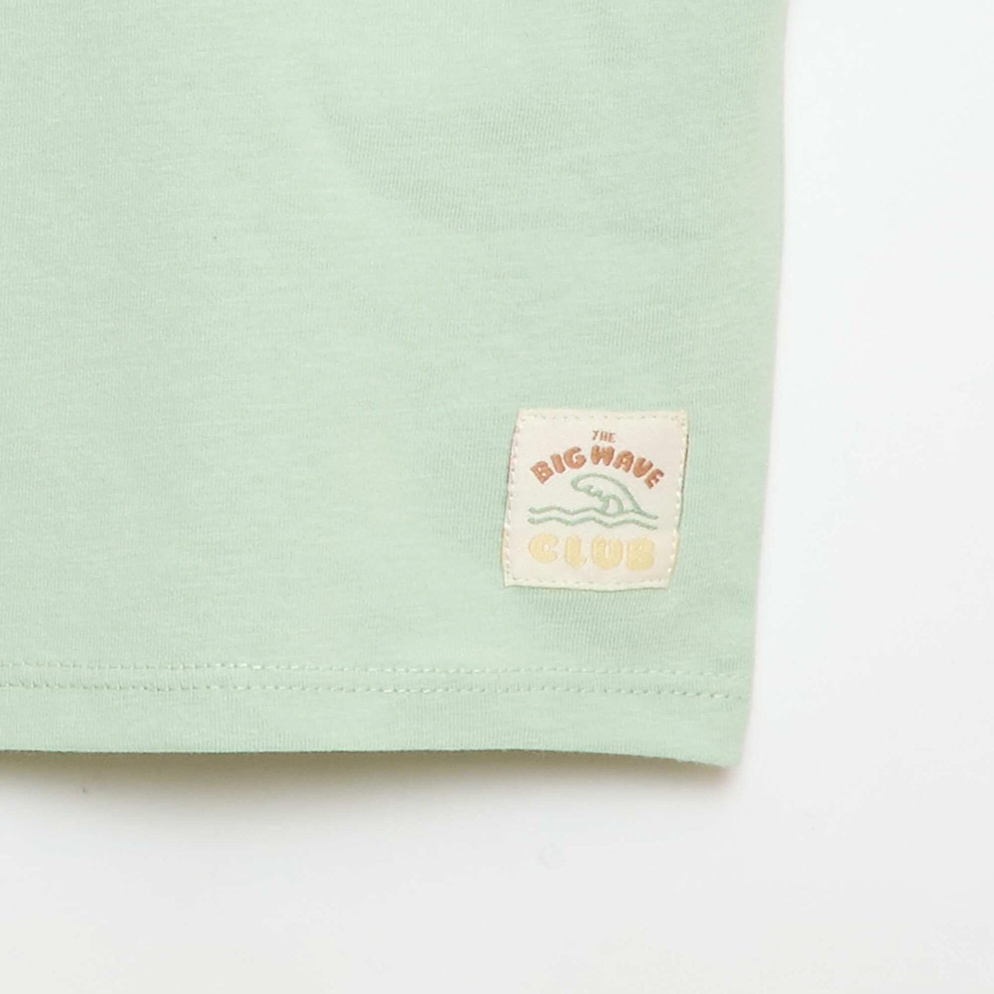 Printed Short-Sleeved T-Shirt GREEN