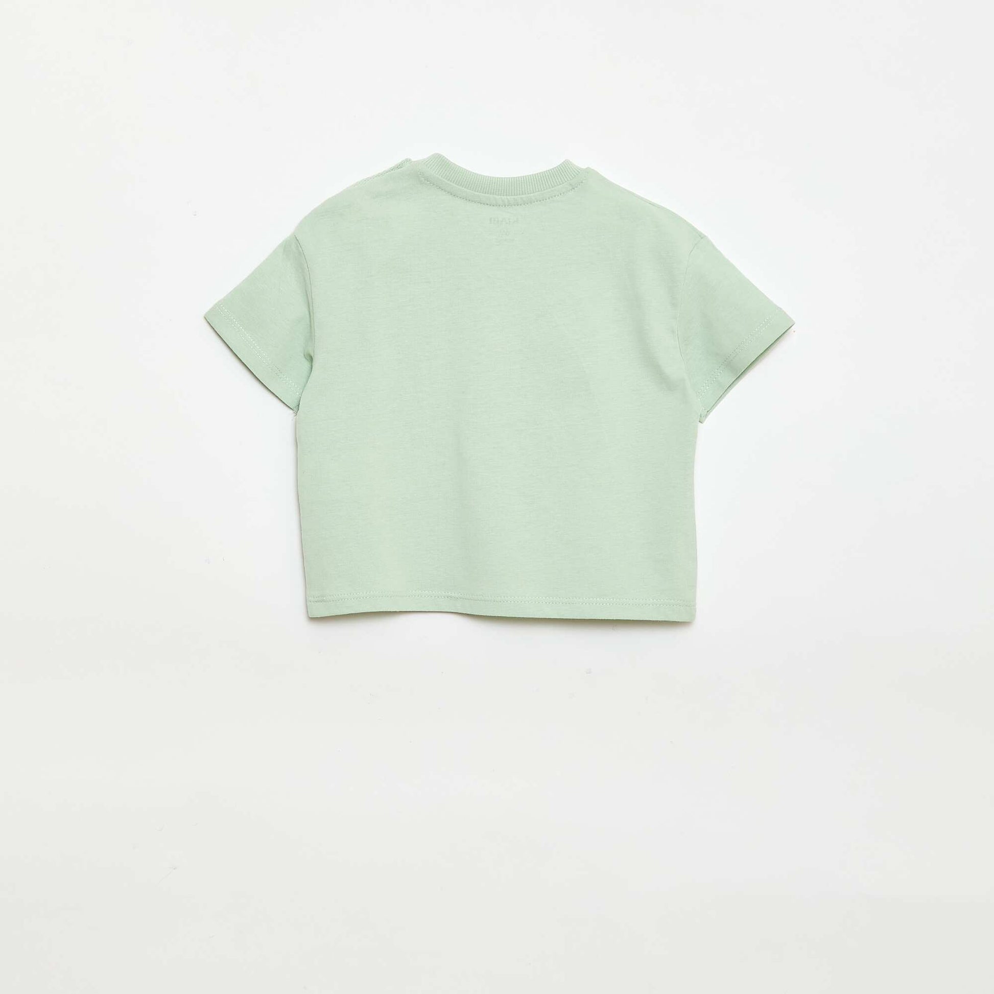 Printed Short-Sleeved T-Shirt GREEN