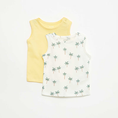 2-Pack Tank Tops WHITE