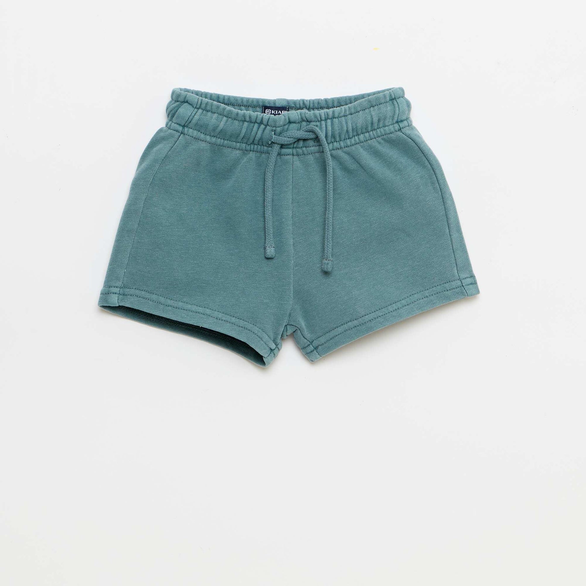 2-Piece Embroidered T-shirt and Shorts Set BLUE