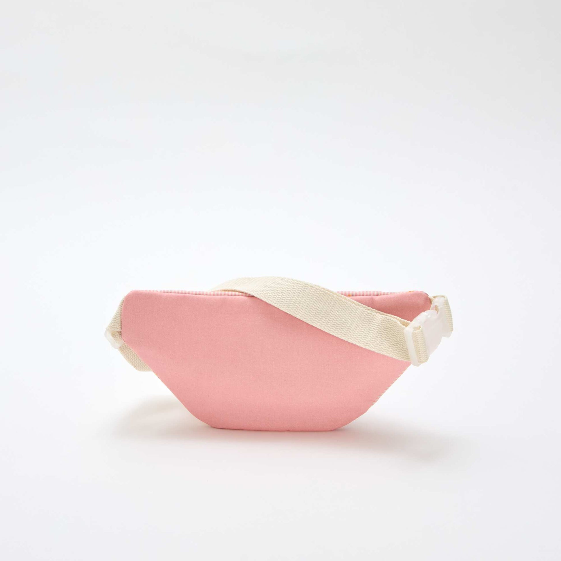 Floral All-Over Print Cotton Belt Bag PINK