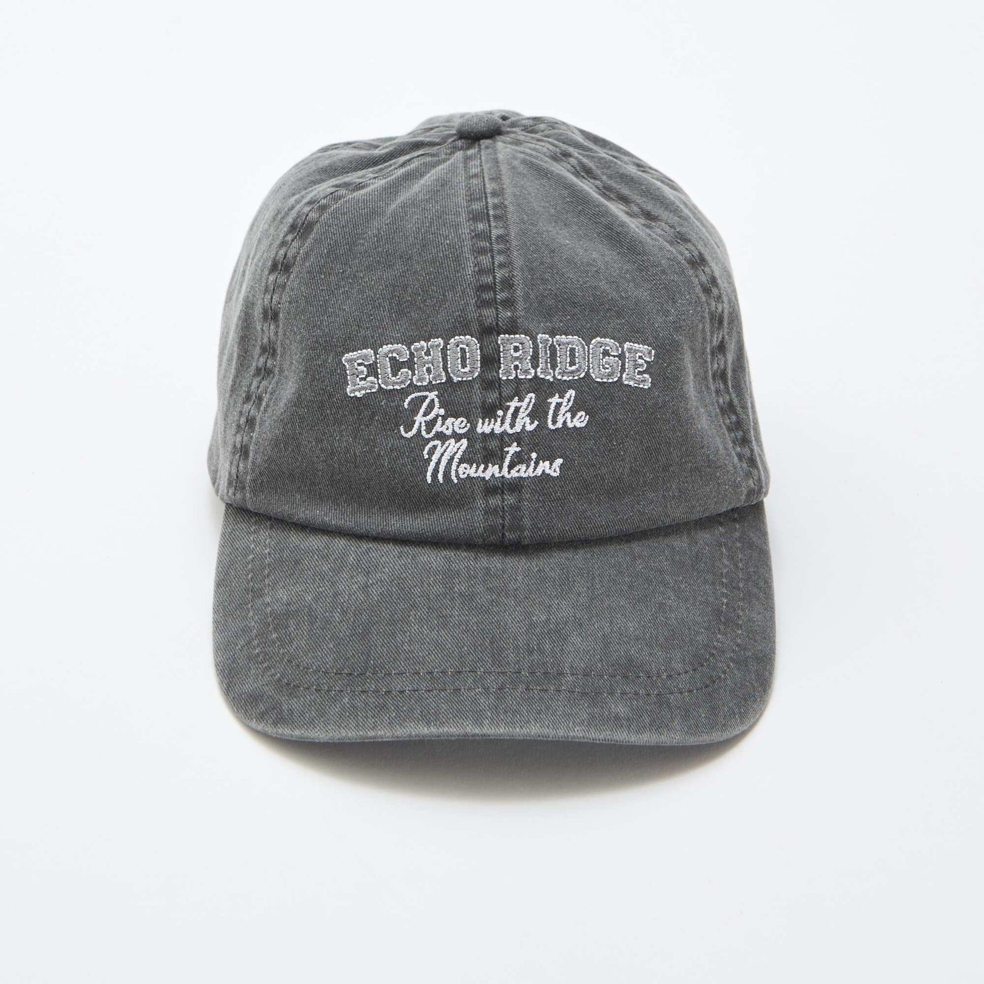 Cotton baseball cap BLACK