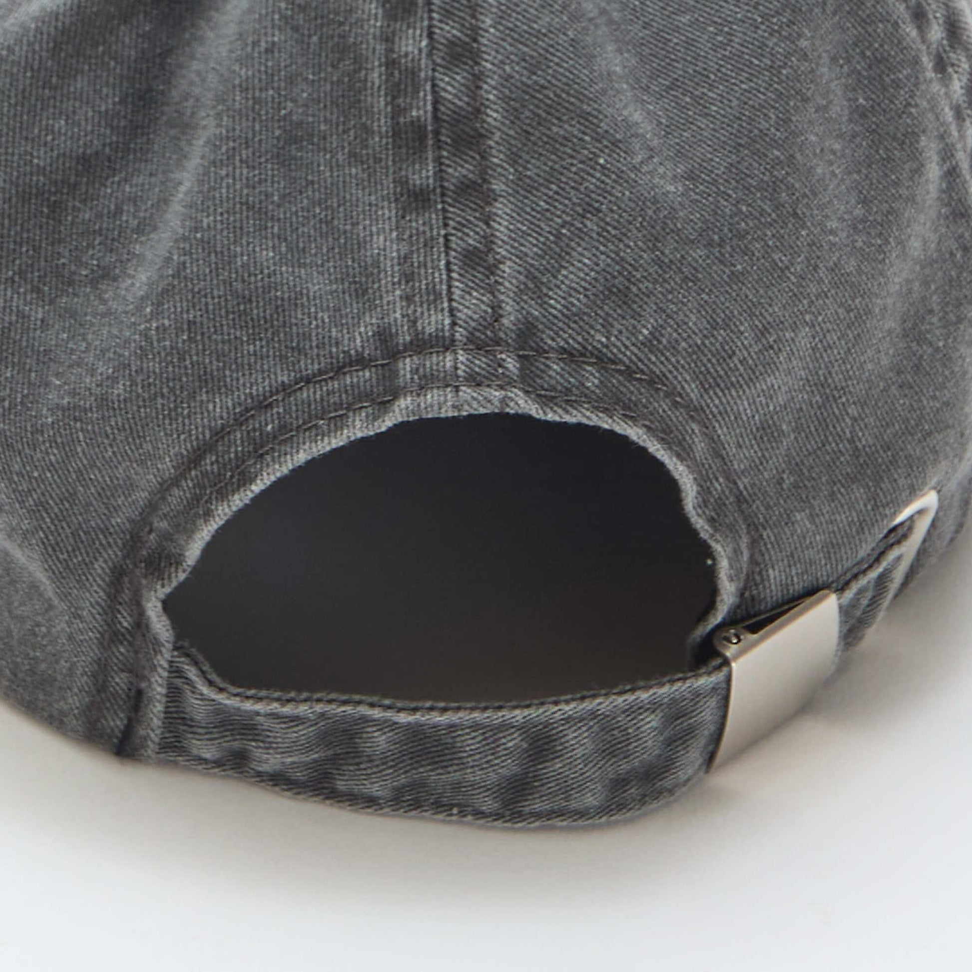 Cotton baseball cap BLACK