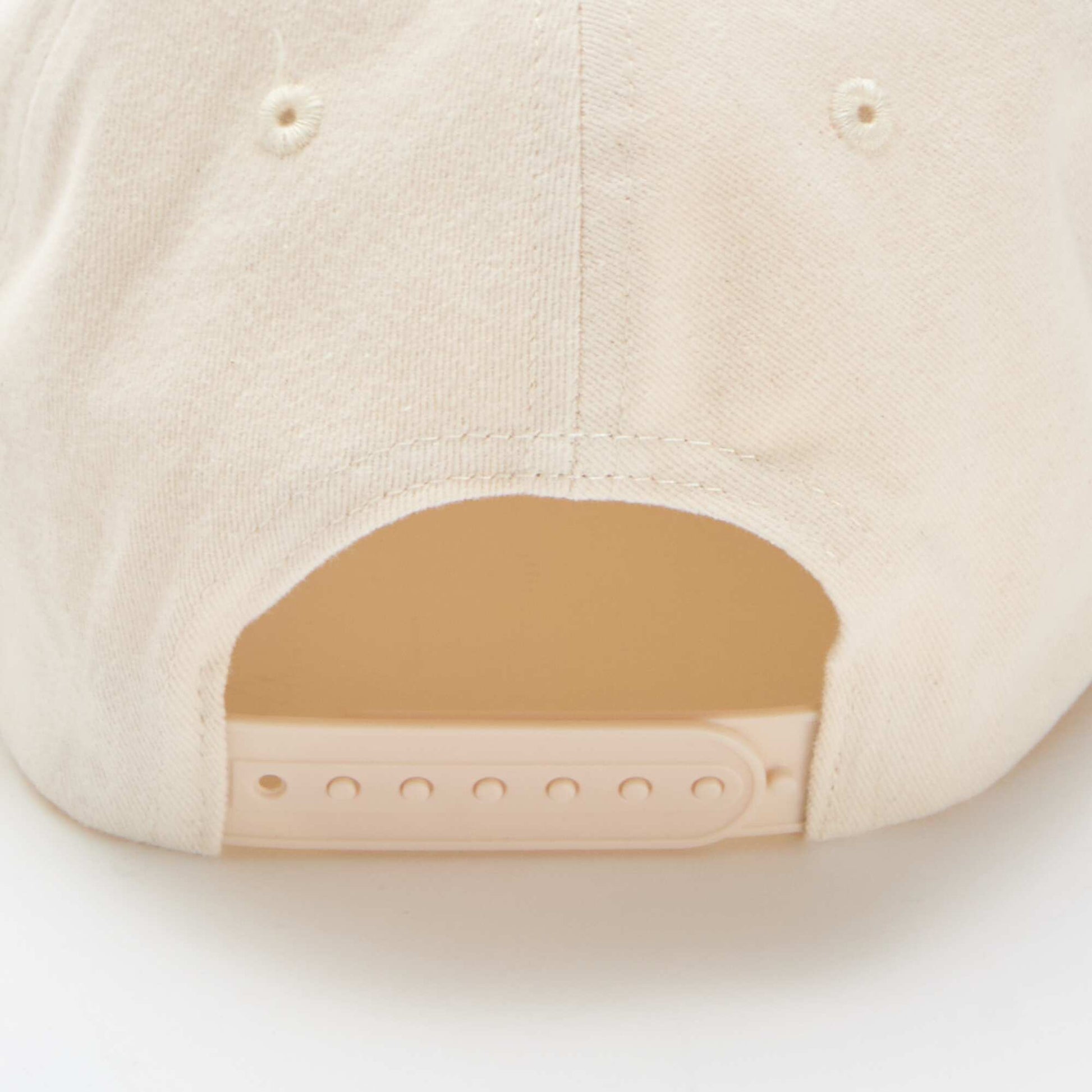 Cotton Baseball Cap BEIGE