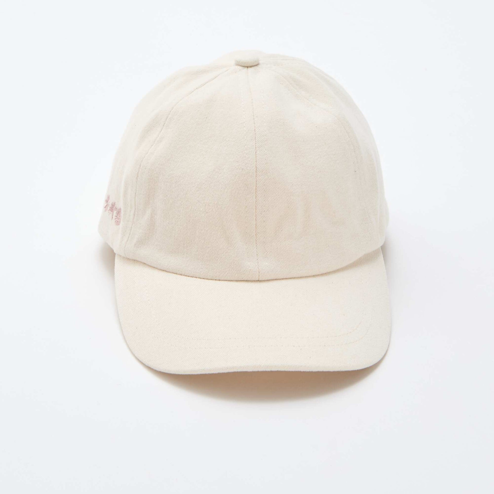 Cap with decorative bow at the back BEIGE