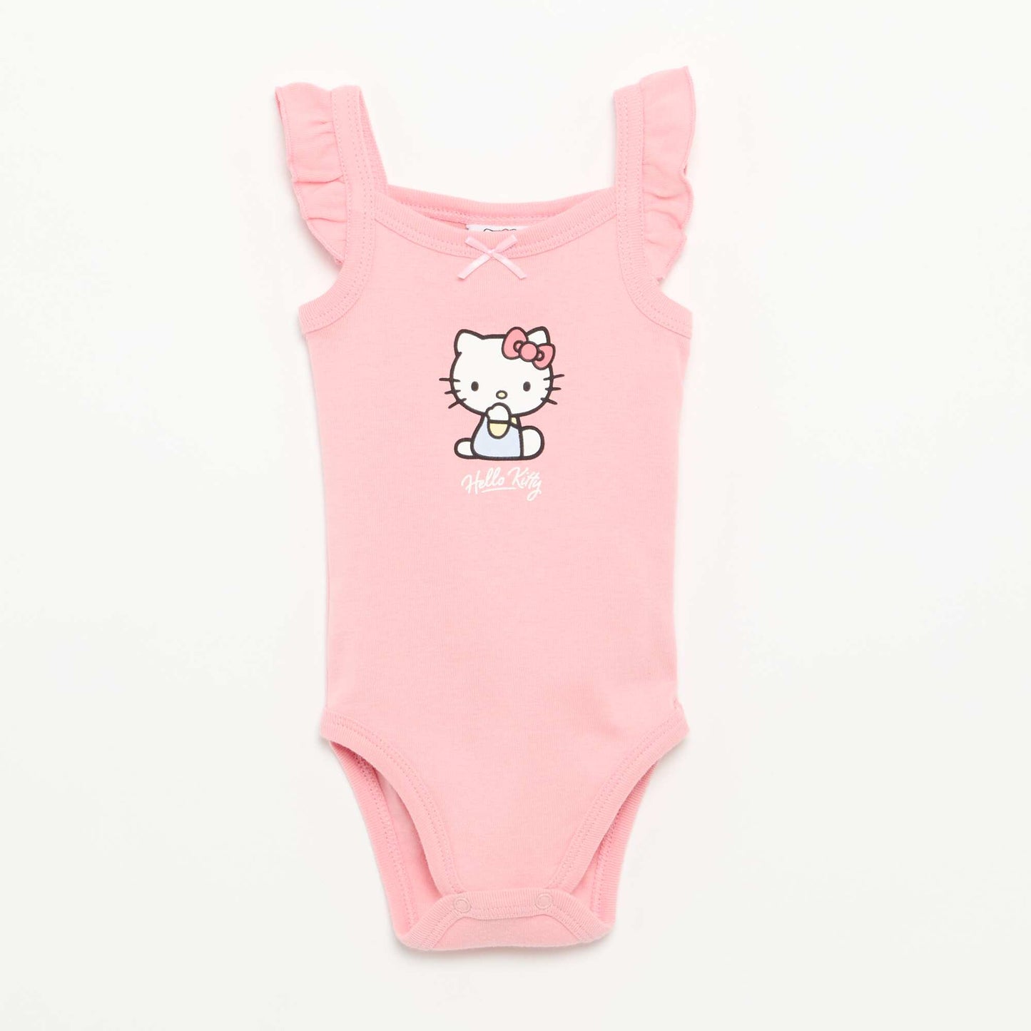 'Hello Kitty' Cotton Bodysuits PINK