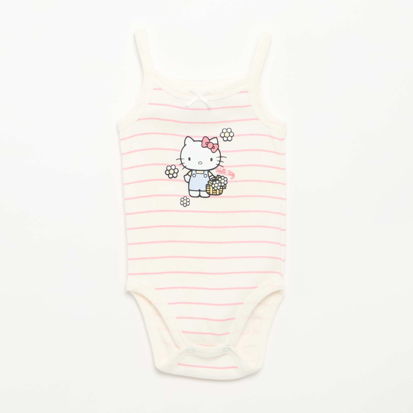 'Hello Kitty' Cotton Bodysuits PINK