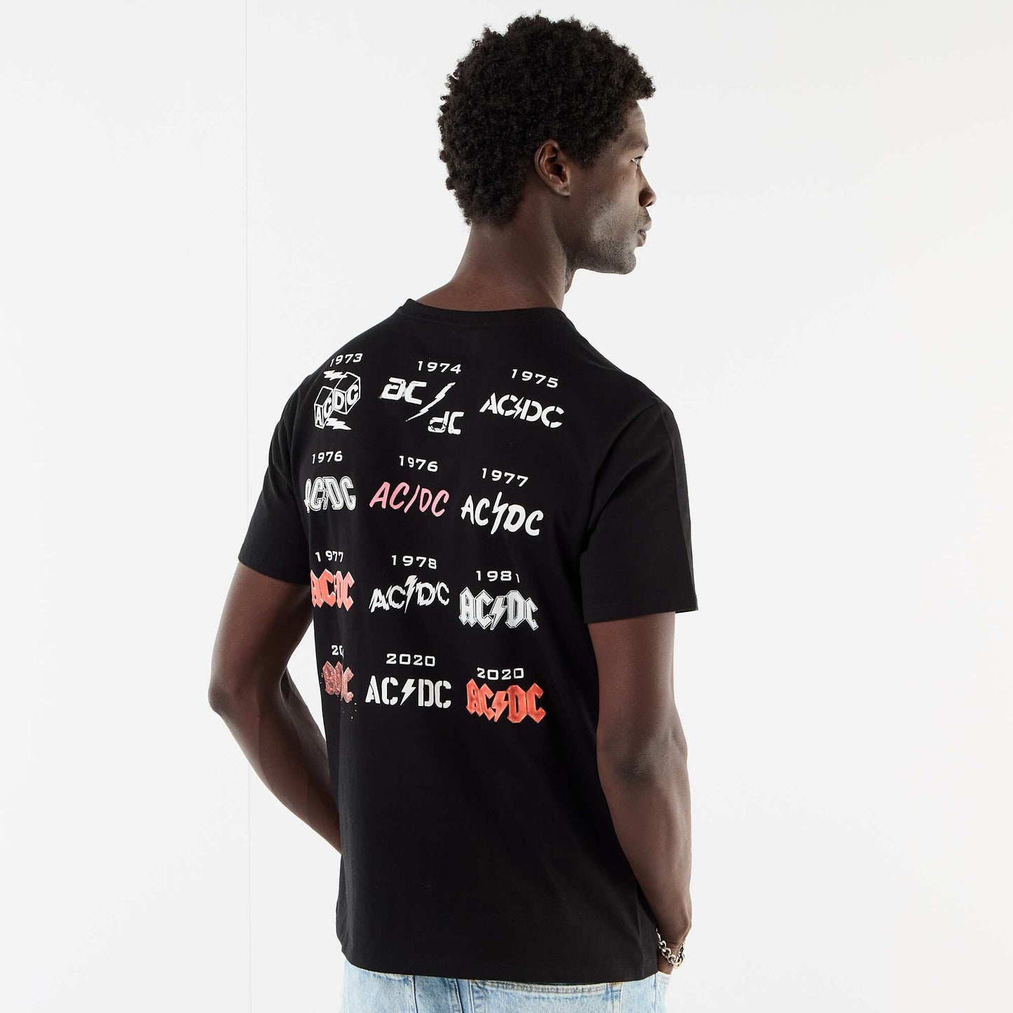 AC/DC' Short-Sleeved T-Shirt BLACK