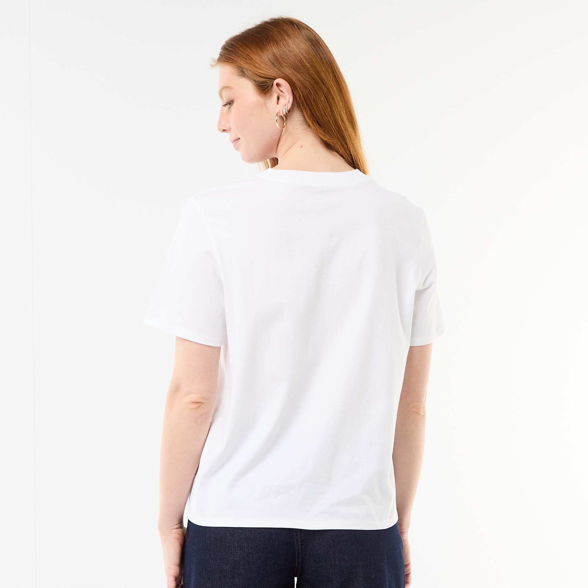 'Stitch' 'Disney' T-shirt WHITE
