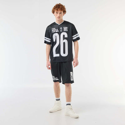 FIFA World Cup 26™ Wide-Leg Football Shorts BLACK