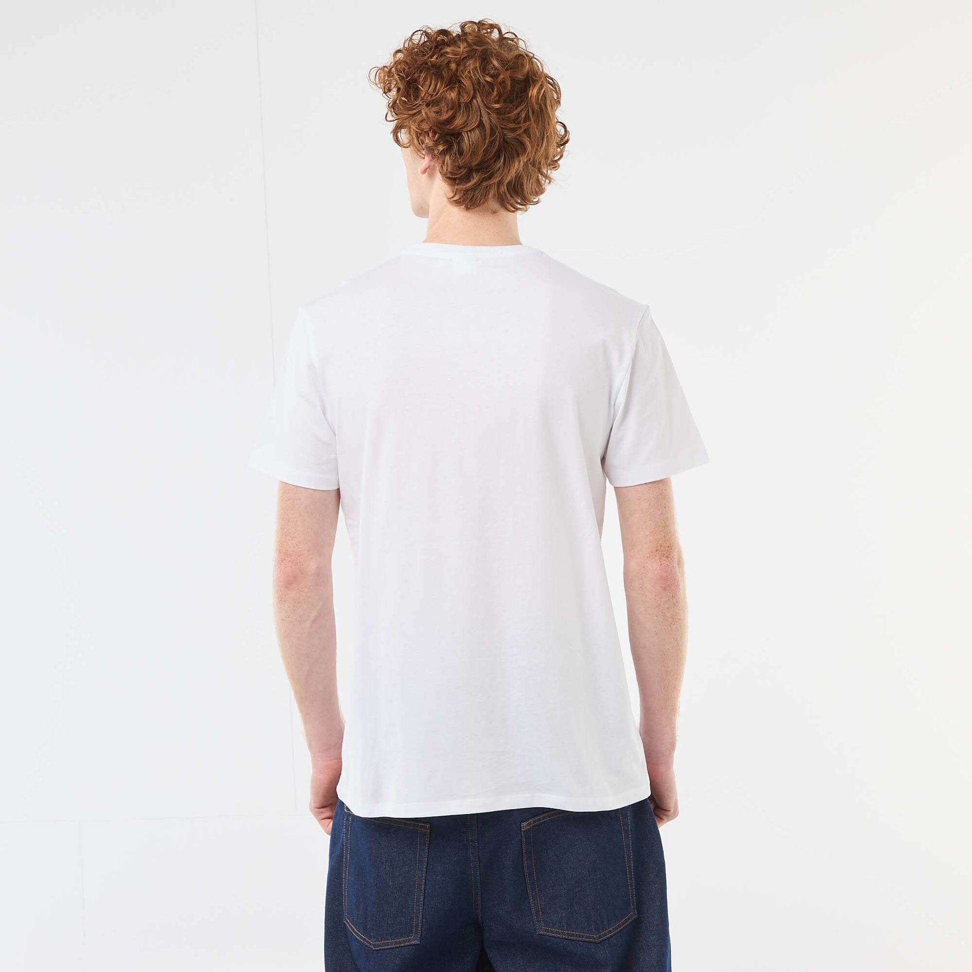Dragon Ball Cotton Print T-Shirt WHITE