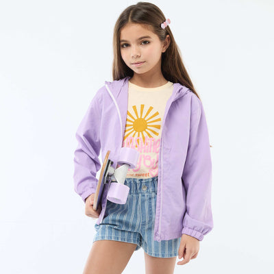Paper Bag Denim Shorts BLUE