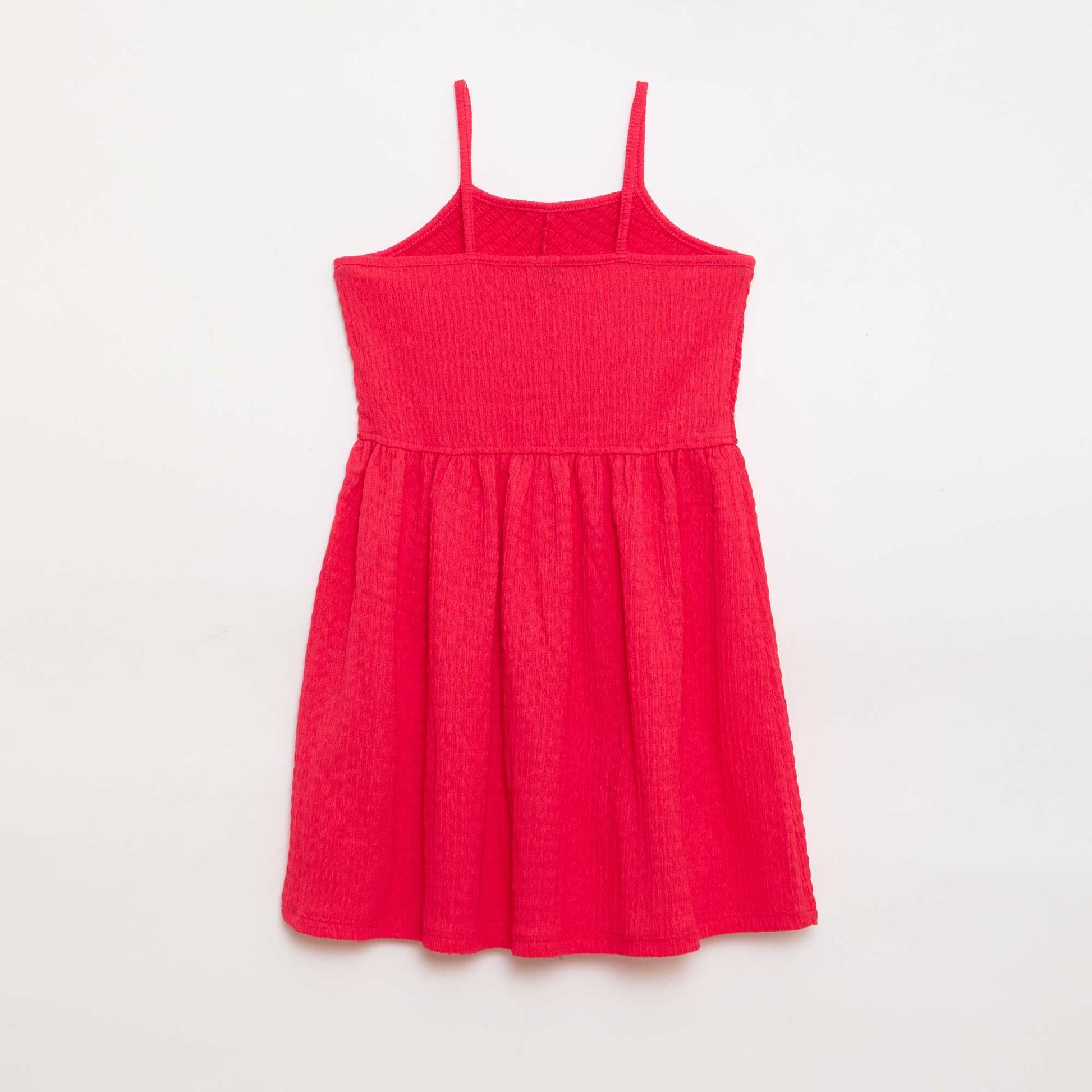 Solid Spaghetti Strap Dress PINK