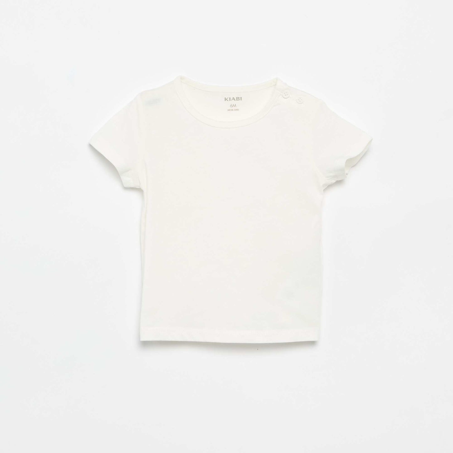 Pack of 4 Plain T-shirts WHITE