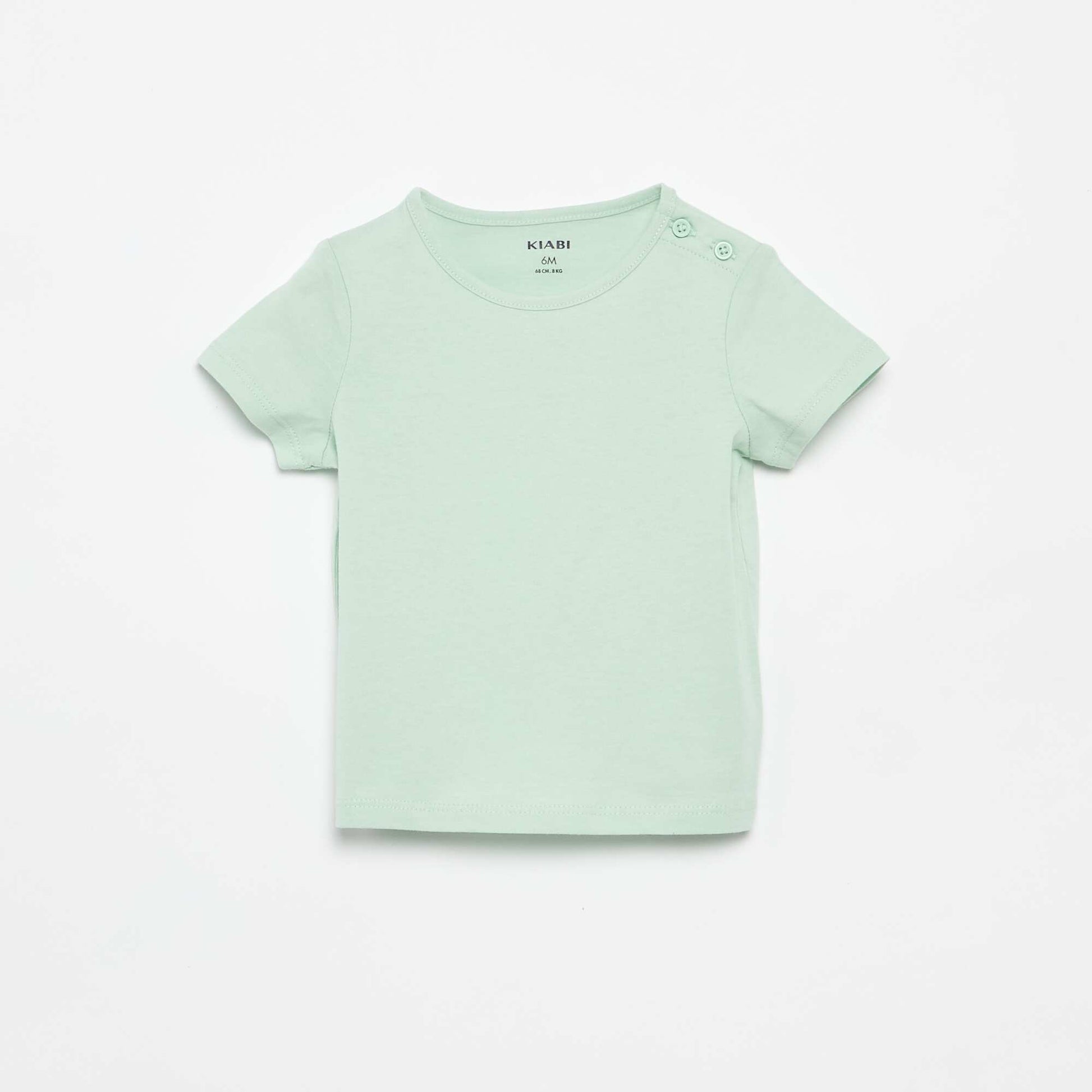 Pack of 4 Plain T-shirts WHITE