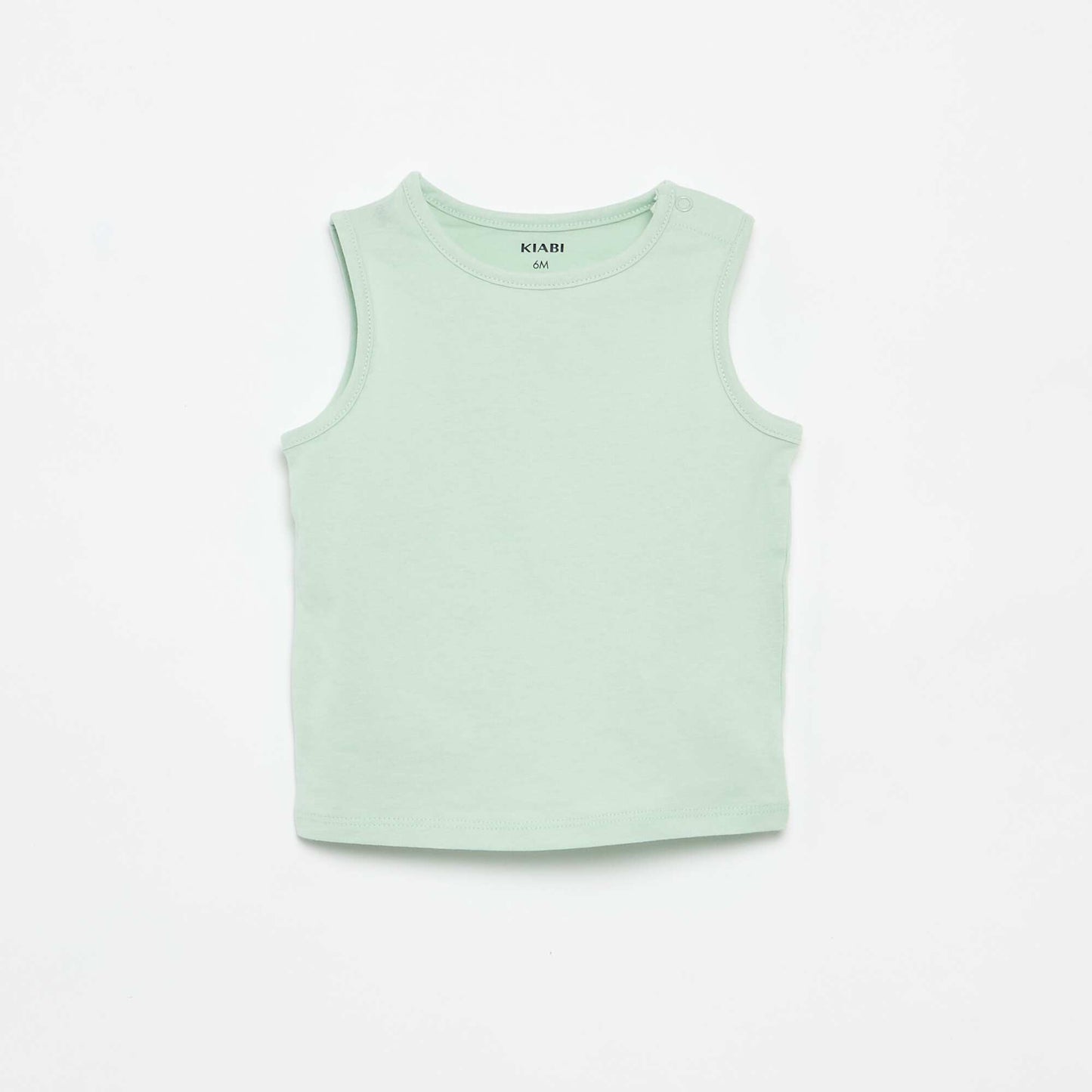 Pack of 4 Plain Tank Tops WHITE