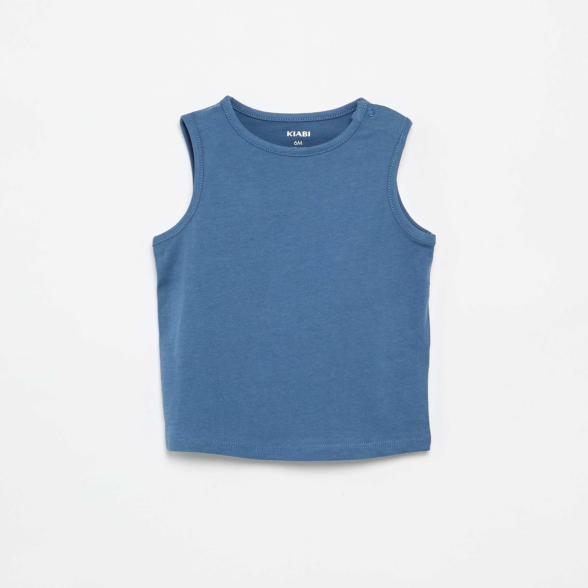 Pack of 4 Plain Tank Tops WHITE