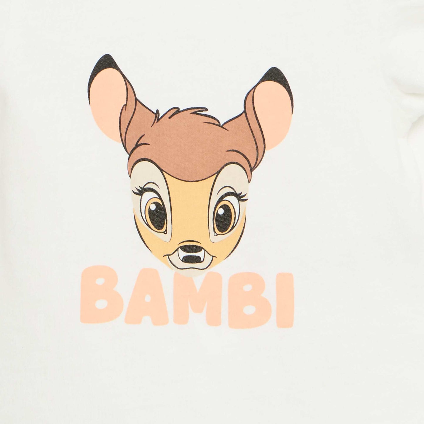 Disney print T-shirt WHITE